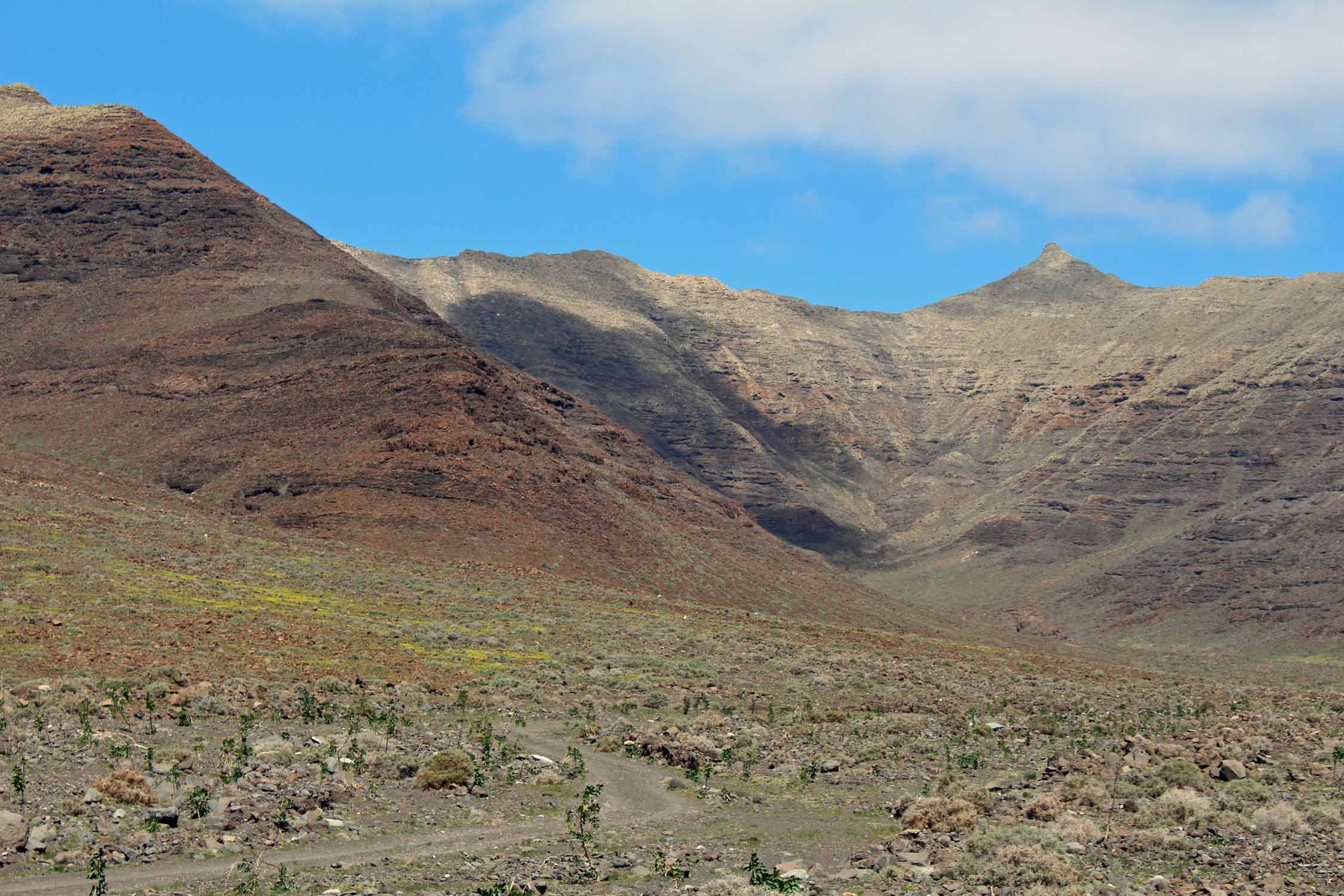 Fuerteventura, Jandia, montagnes