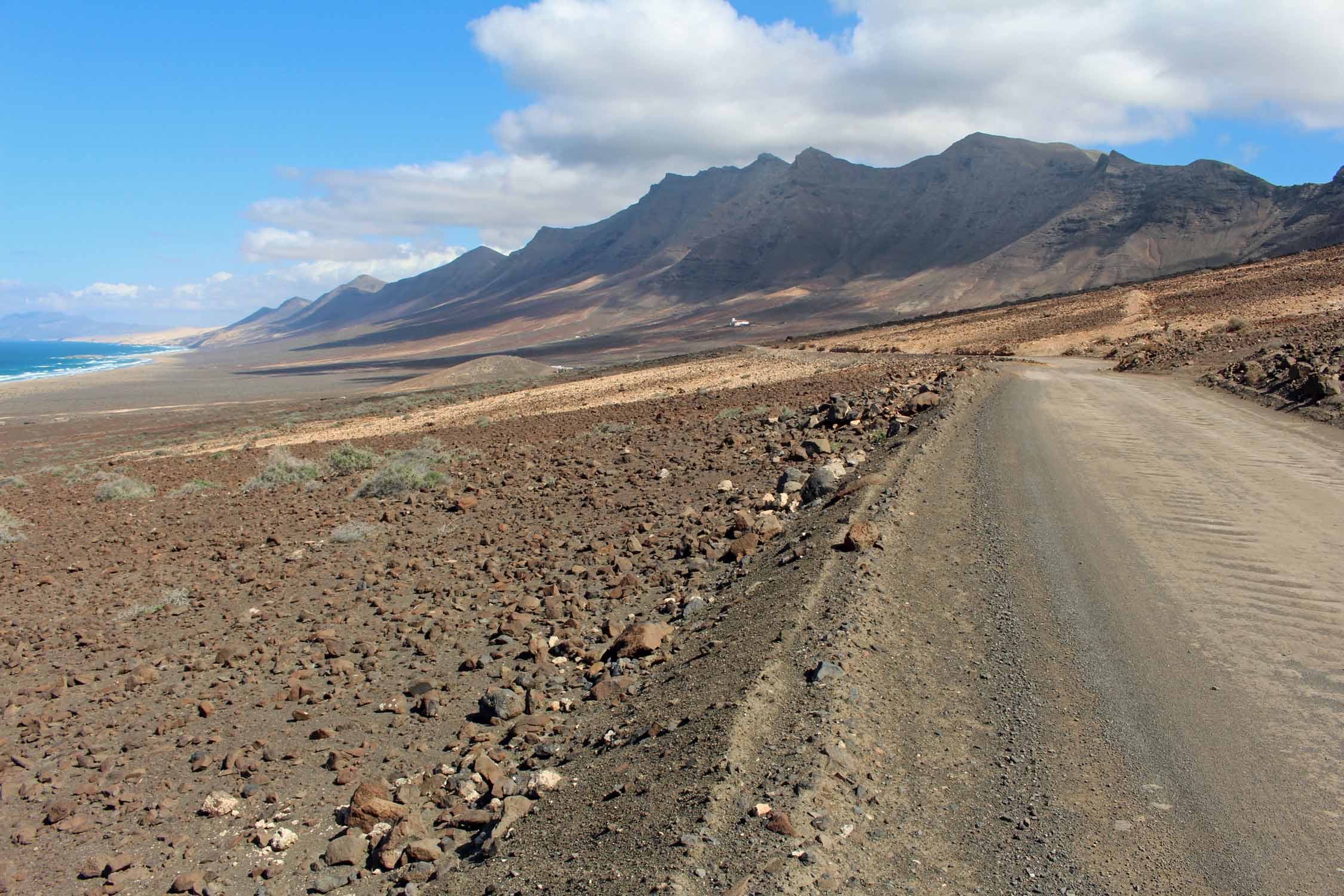 Fuerteventura, piste de Jandia