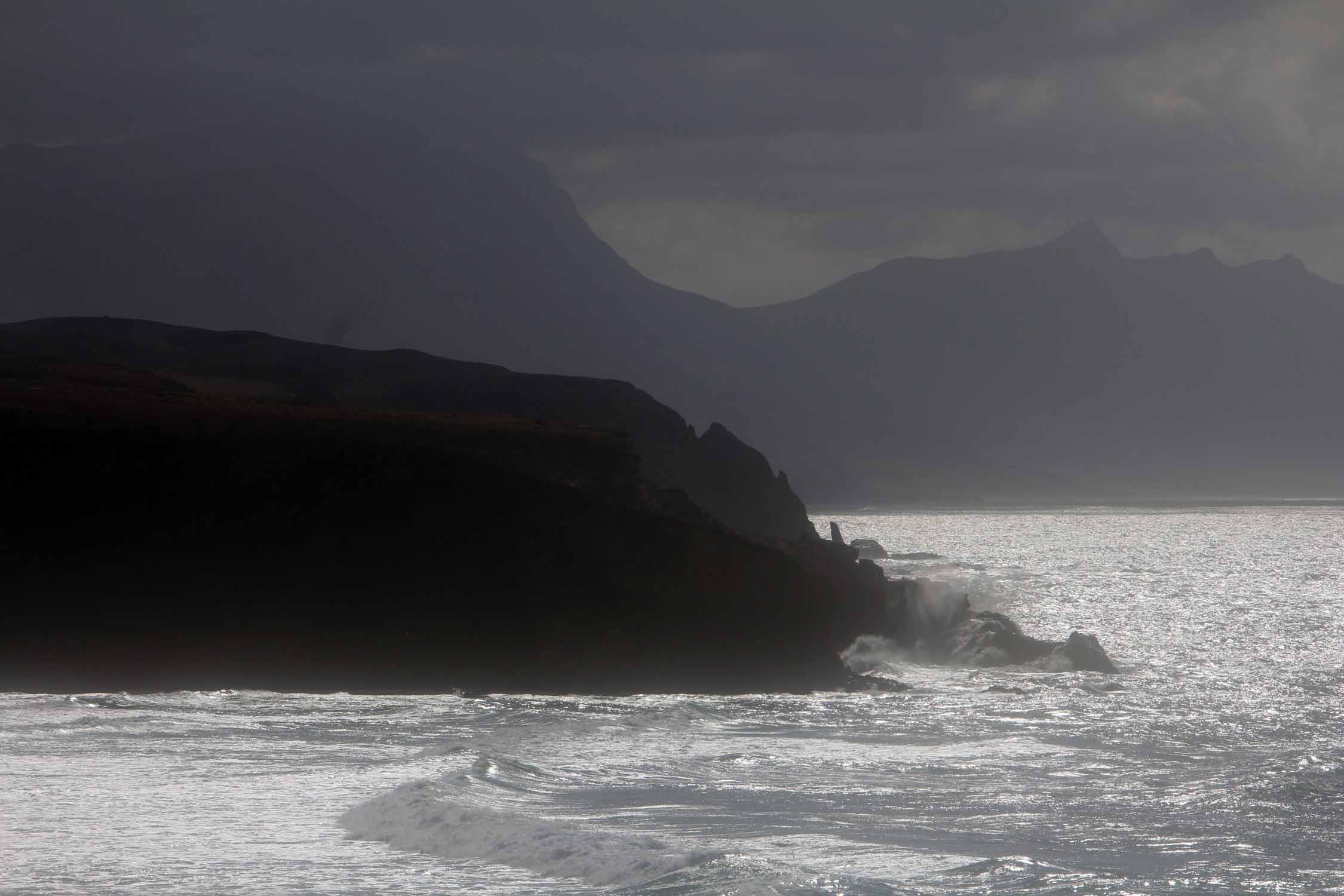 Fuerteventura, La Pared, mer