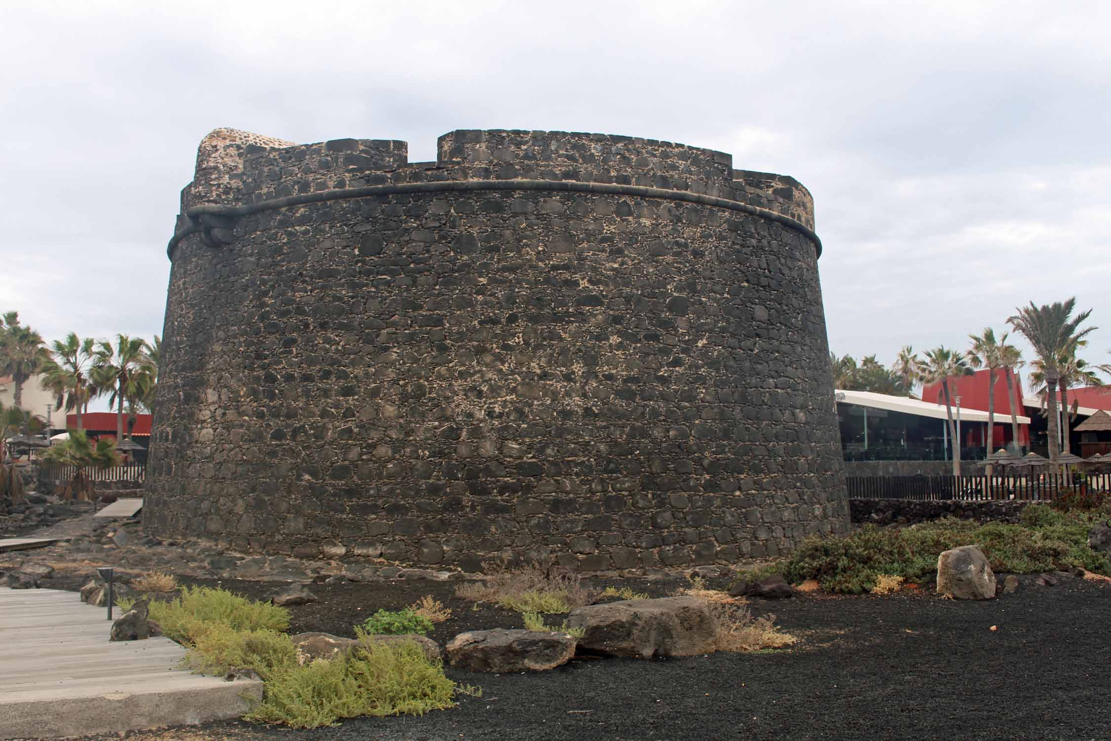 Fuerteventura, Caleta de Fustes, fort