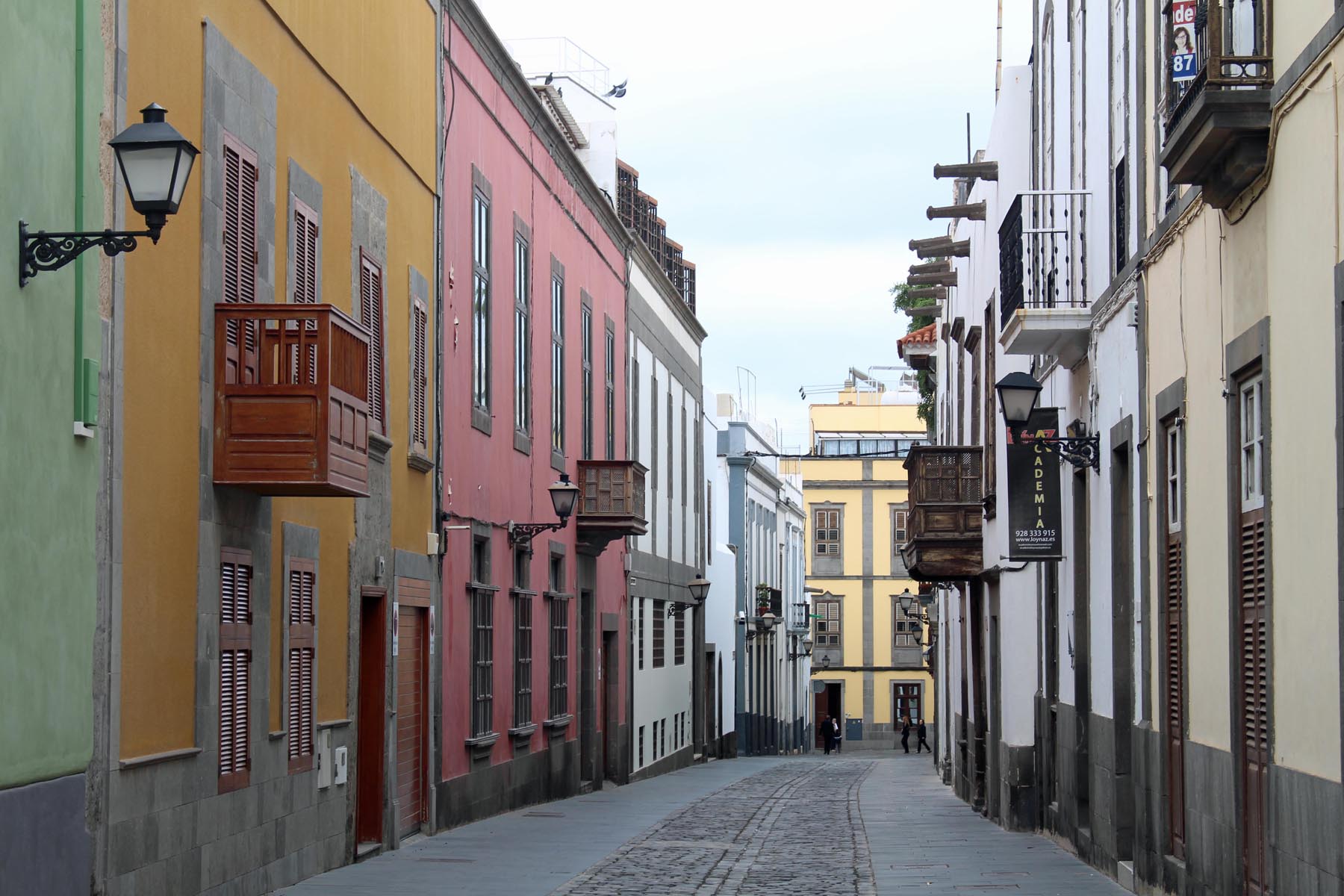 Las Palmas de Grande Canarie, maisons colorées, Vegueta