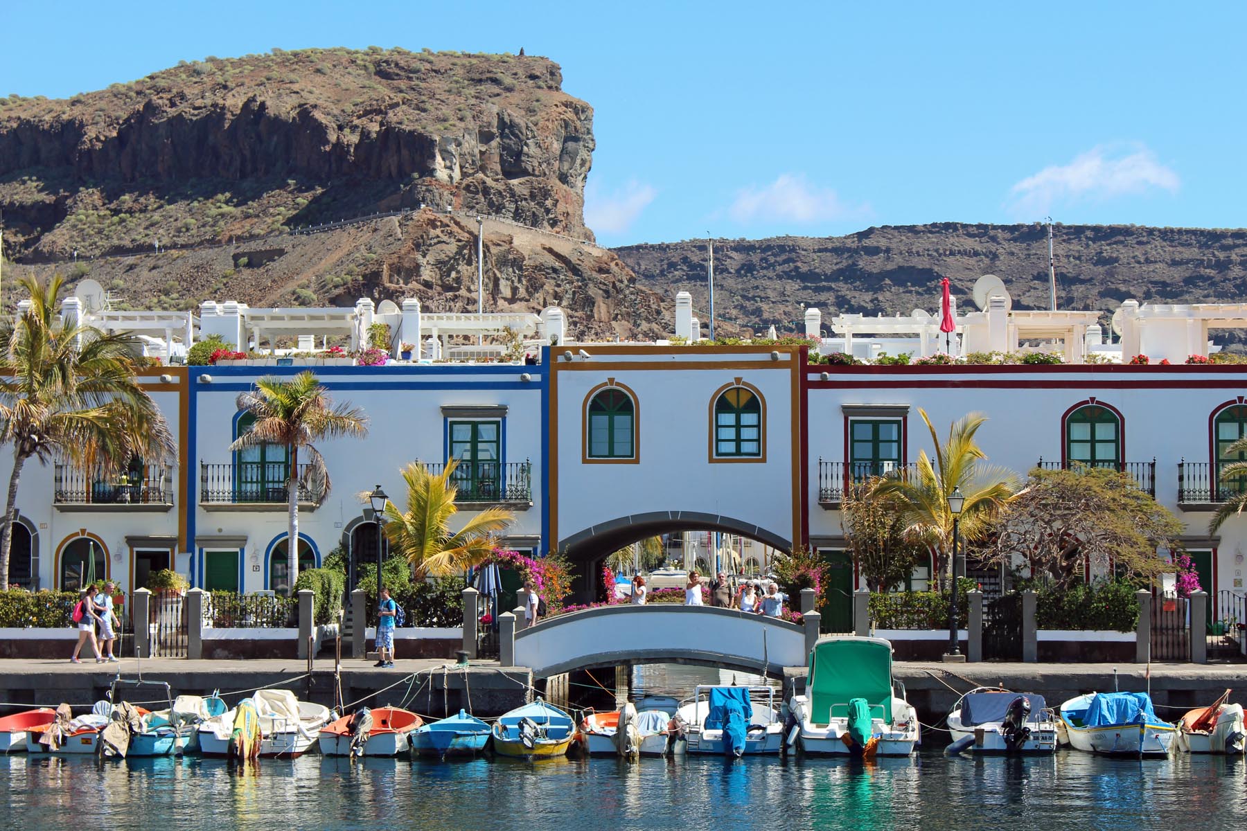 Grande Canarie, Puerto de Mogan, ville