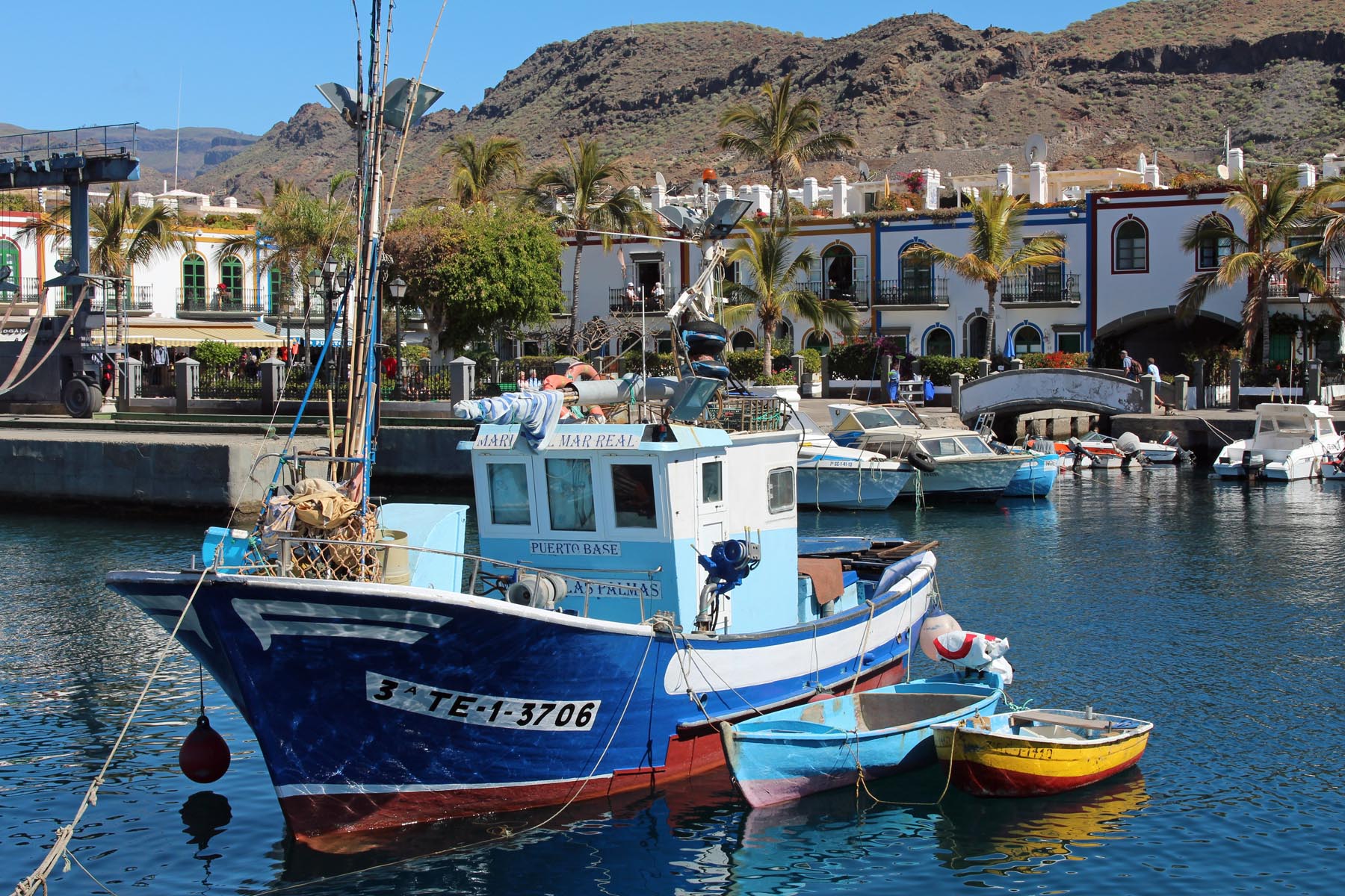 Grande Canarie, Puerto de Mogan, port