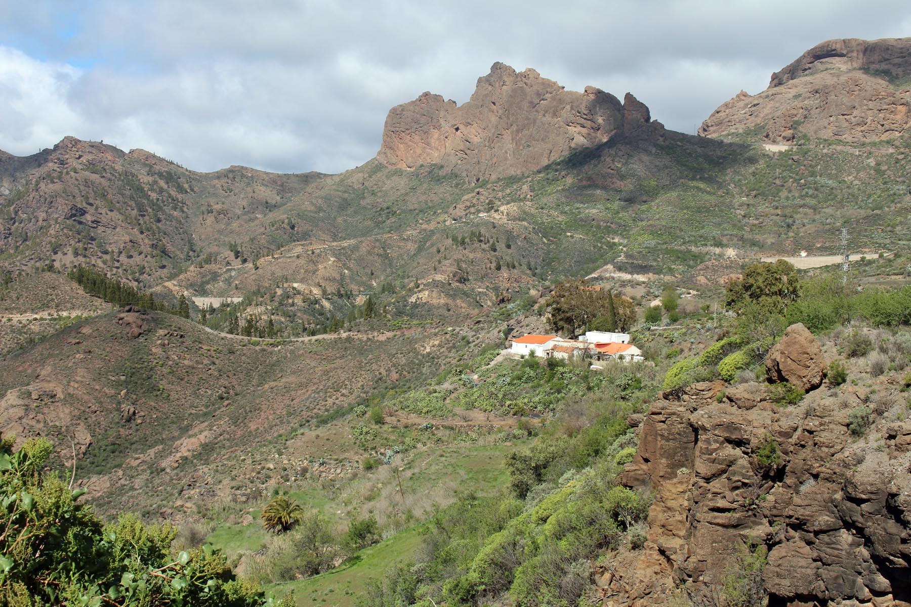 Grande Canarie, Pargama, paysage