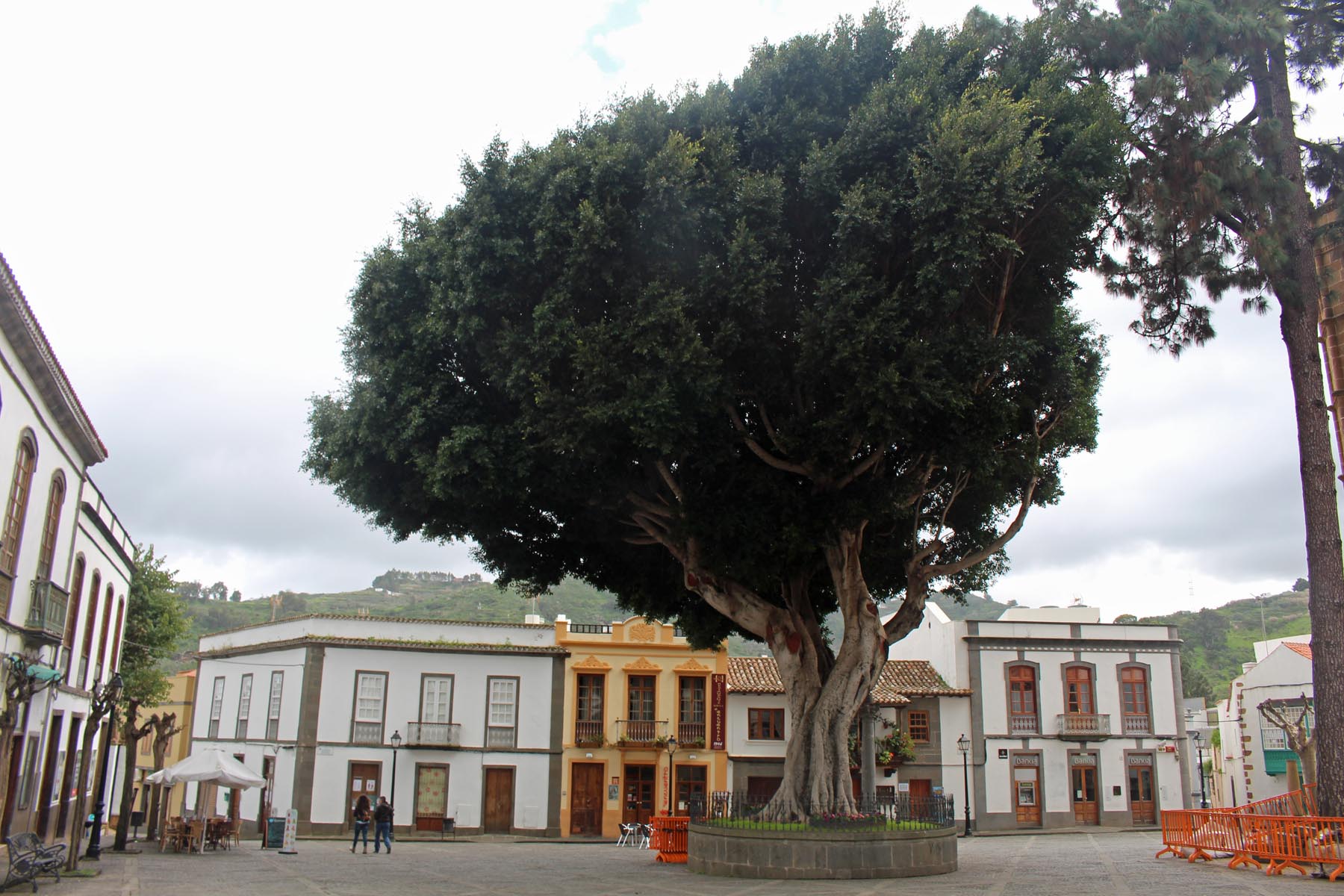 Grande Canarie, Teror, plaza Teresa de Bolivar