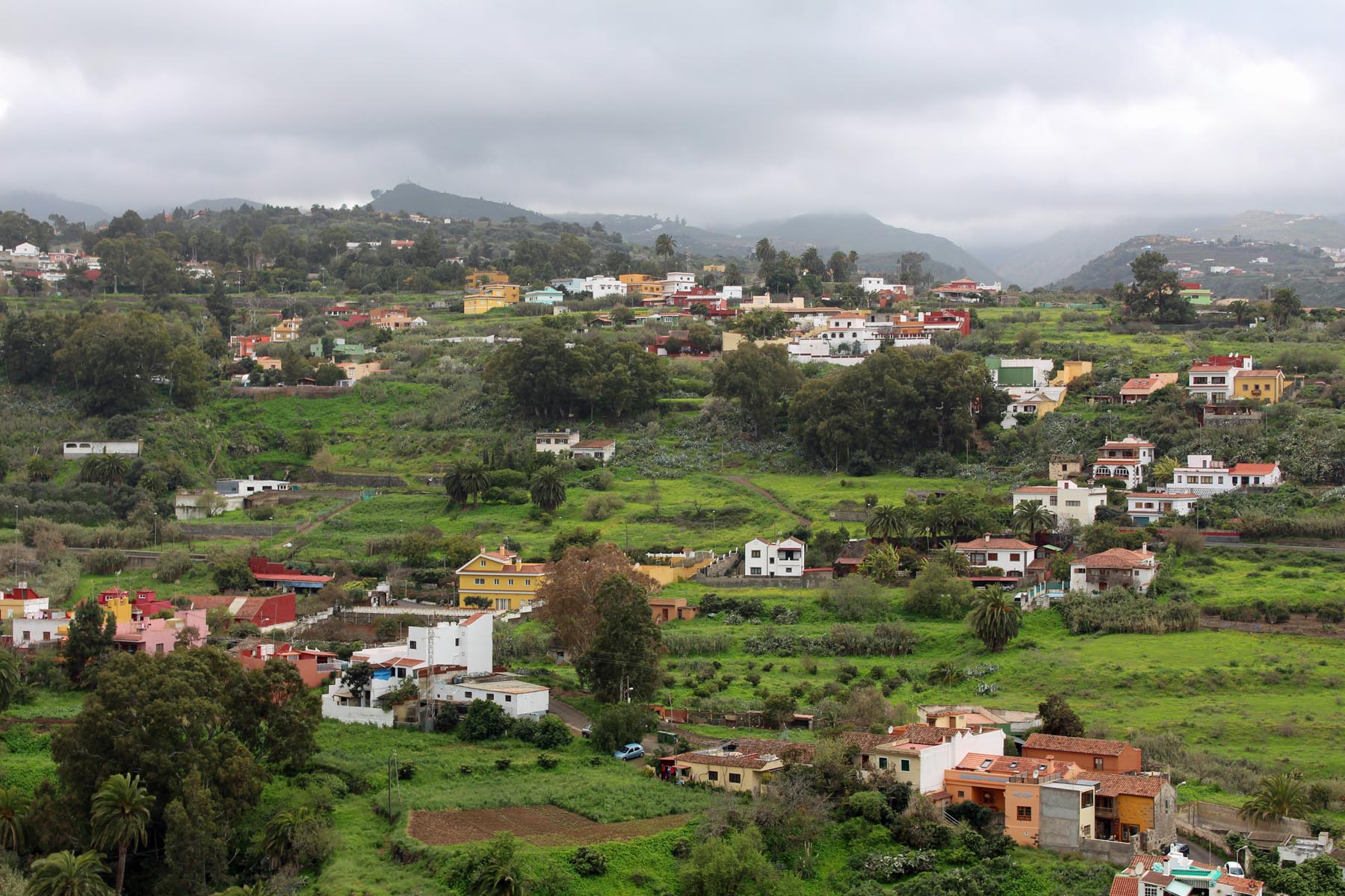 Grande Canarie, Santa Brigida, paysage