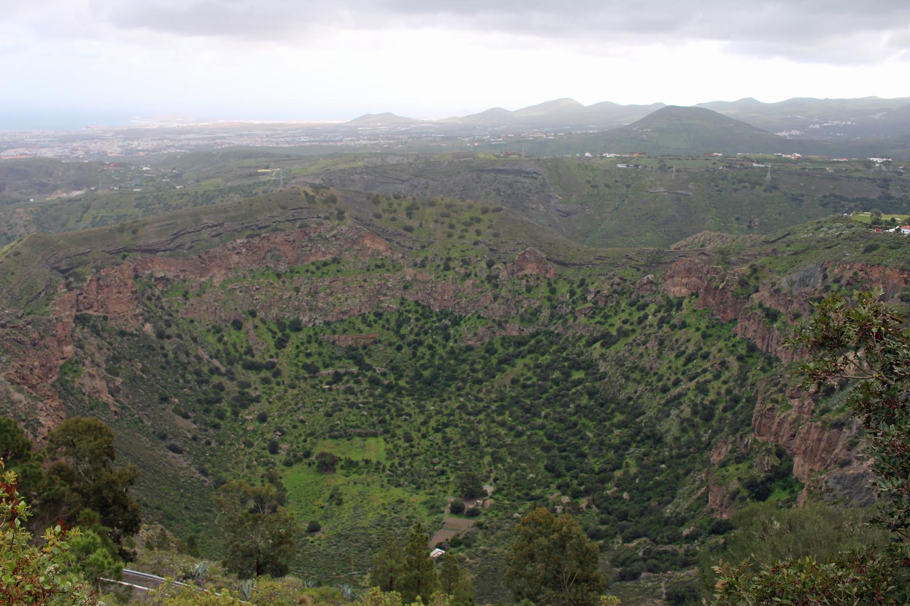 Grande Canarie, caldeira de Bandama