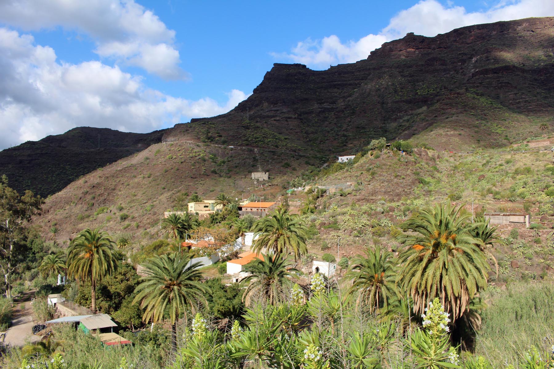 Grande Canarie, barranco de Mogan