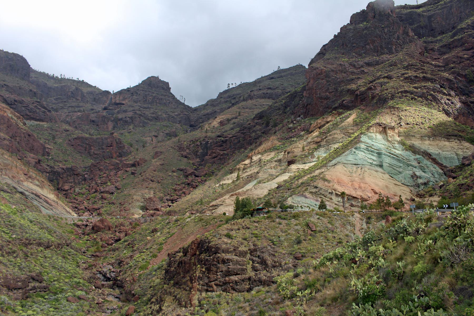 Grande Canarie, paysage, couleur