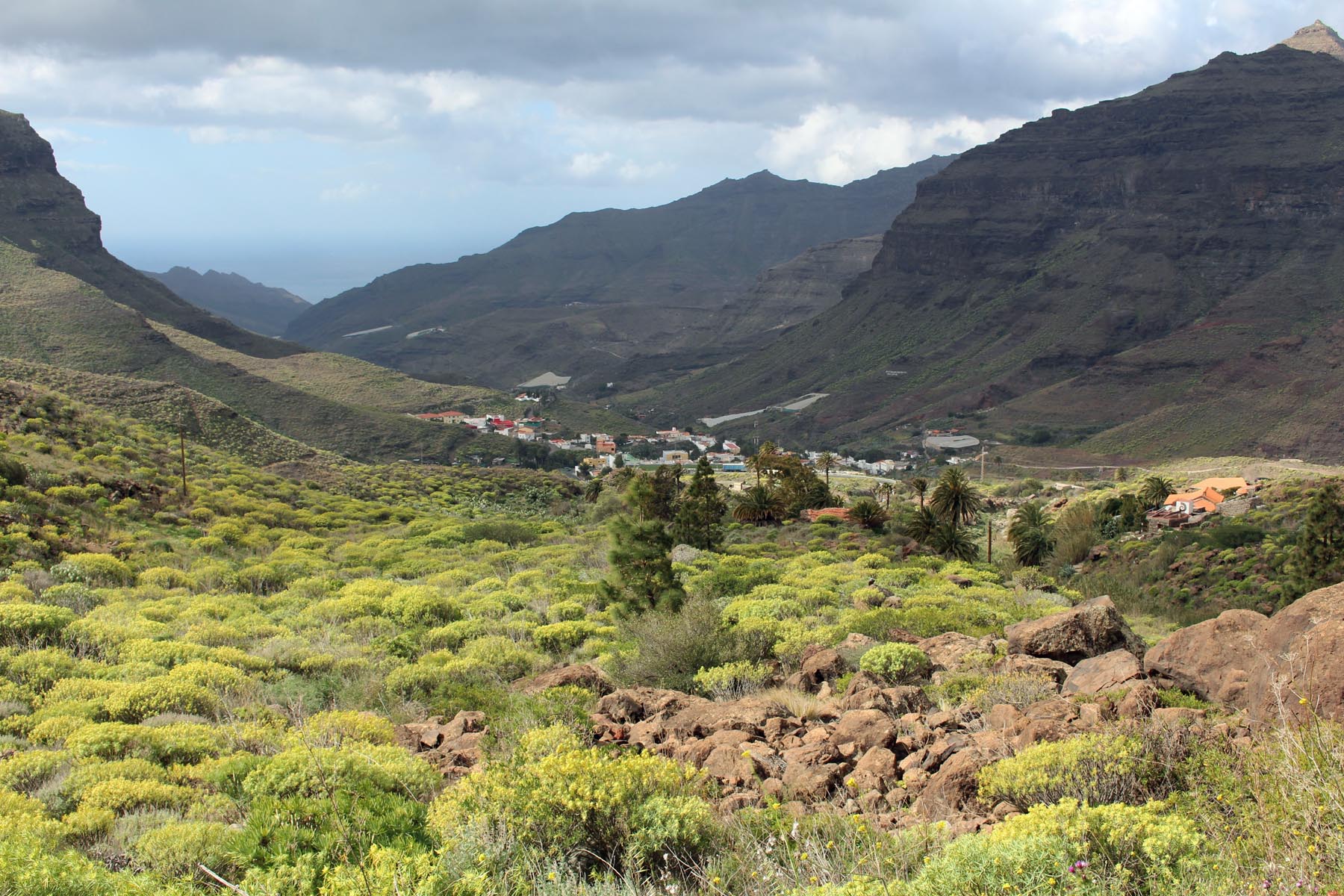 Grande Canarie, barranco de Tasarte