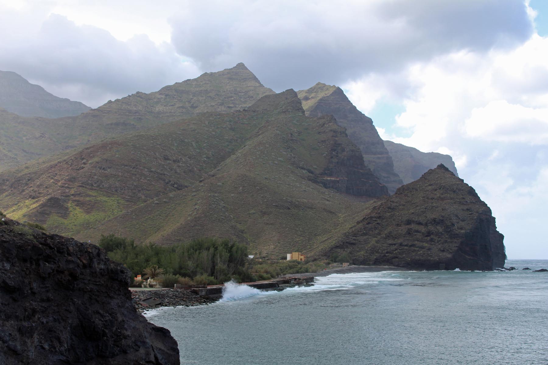 Grande Canarie, playa de la Aldea