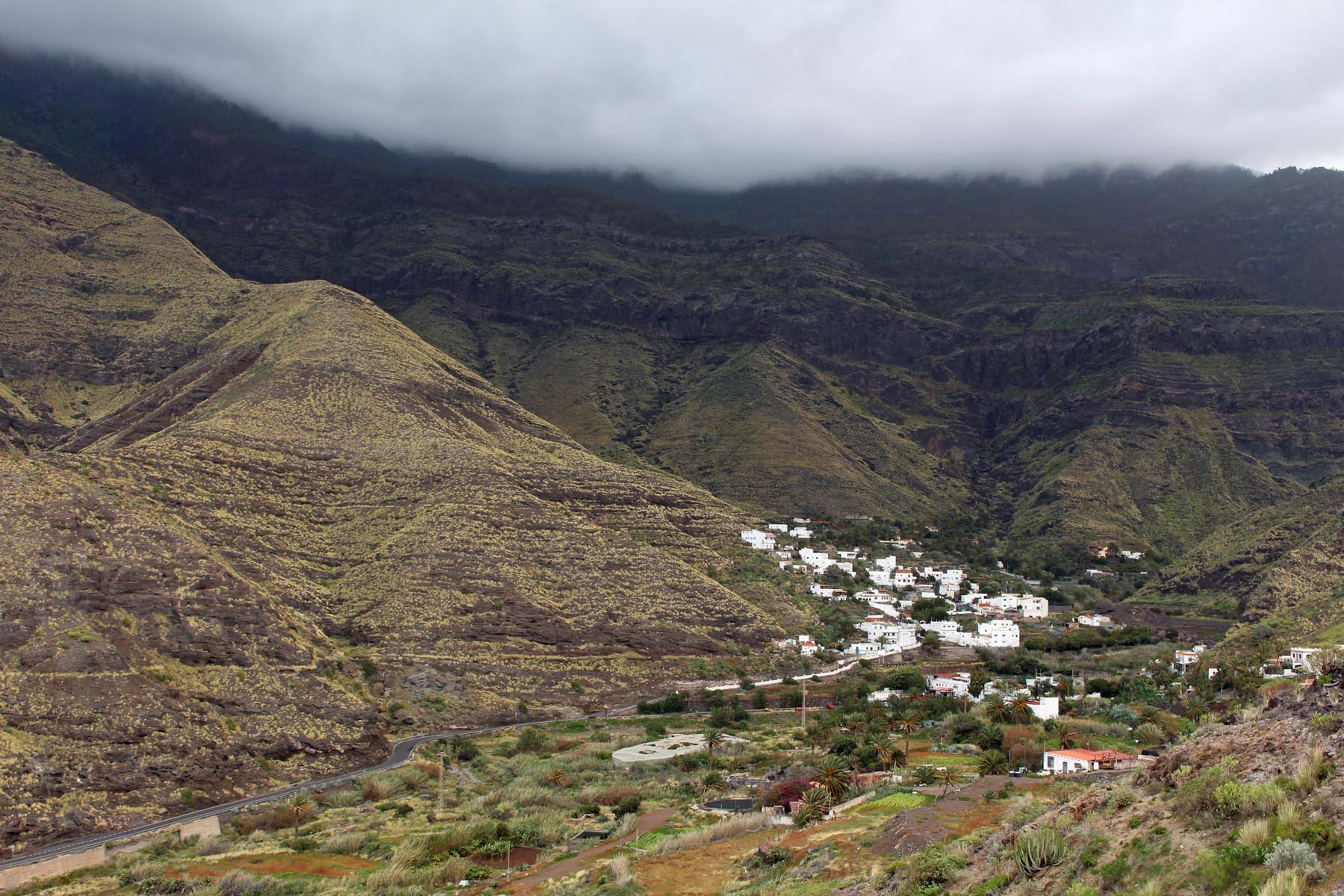 Grande Canarie, el Risco, paysage