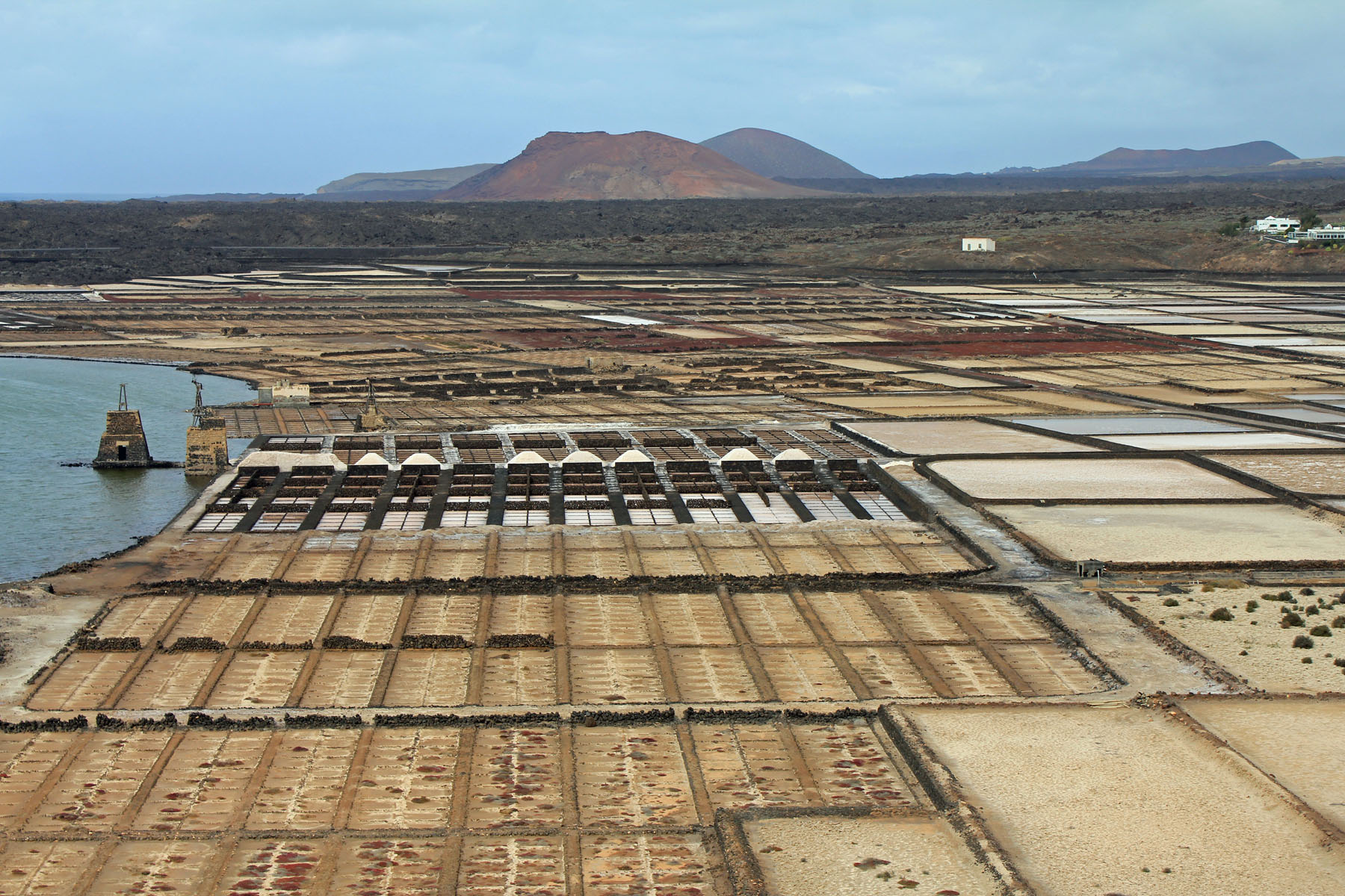 Lanzarote, salines de Janubio