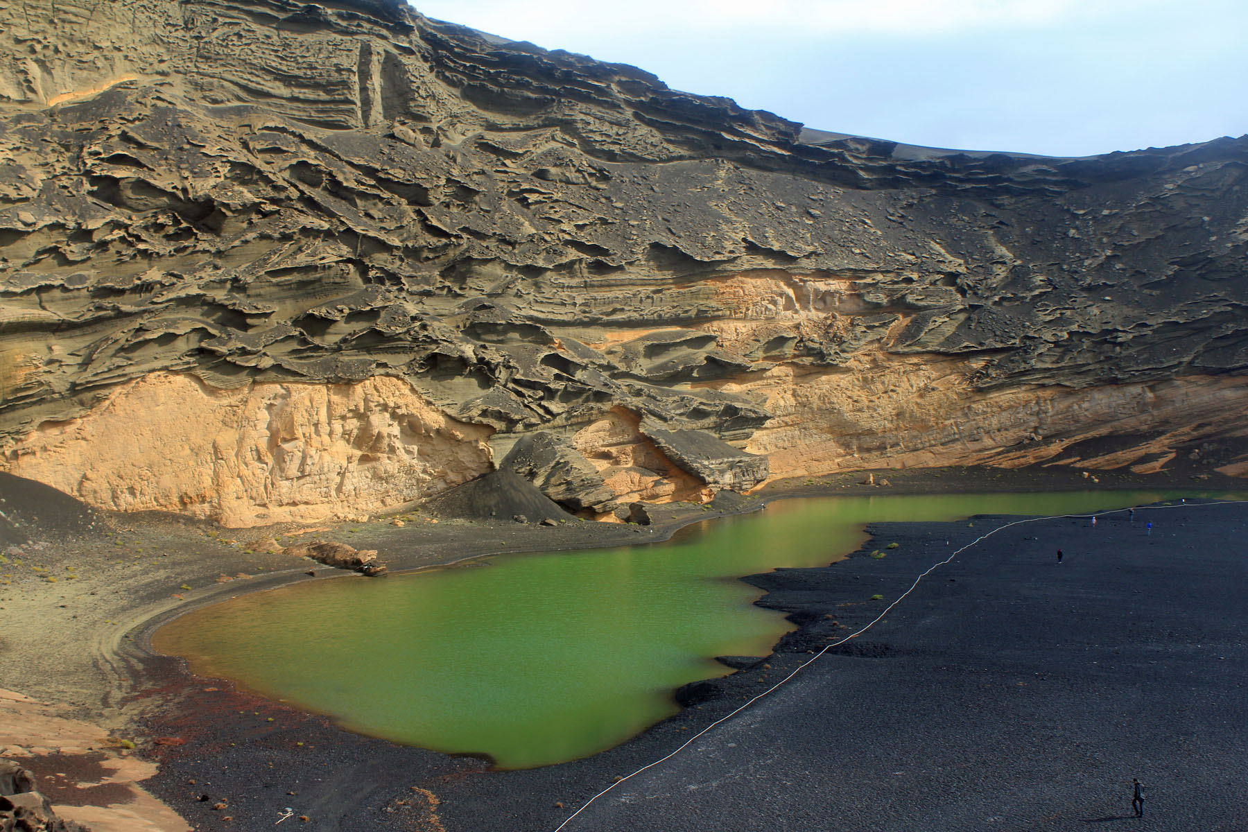 Lanzarote, El Golfo, lac