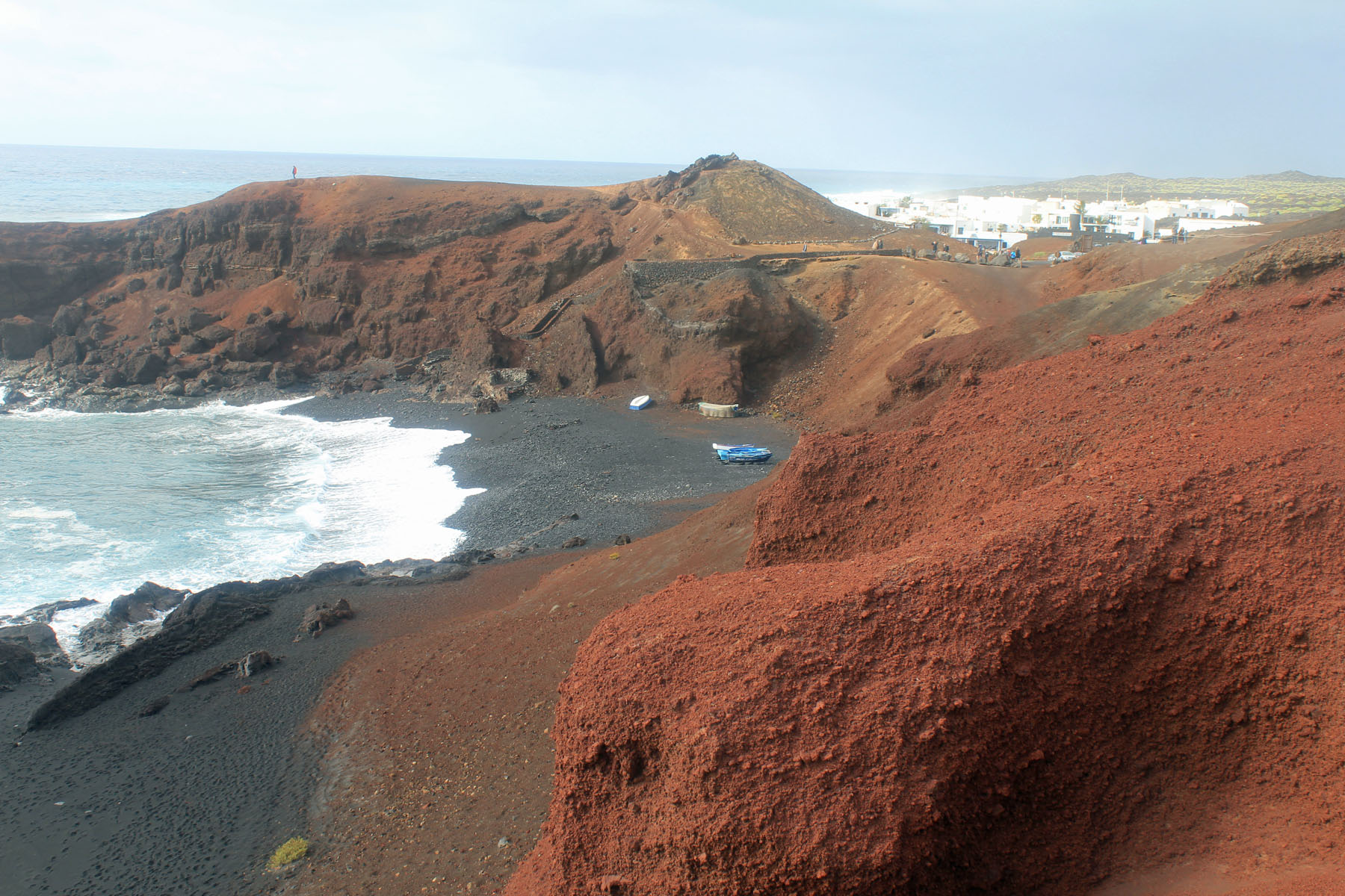 Lanzarote, El Golfo, paysage