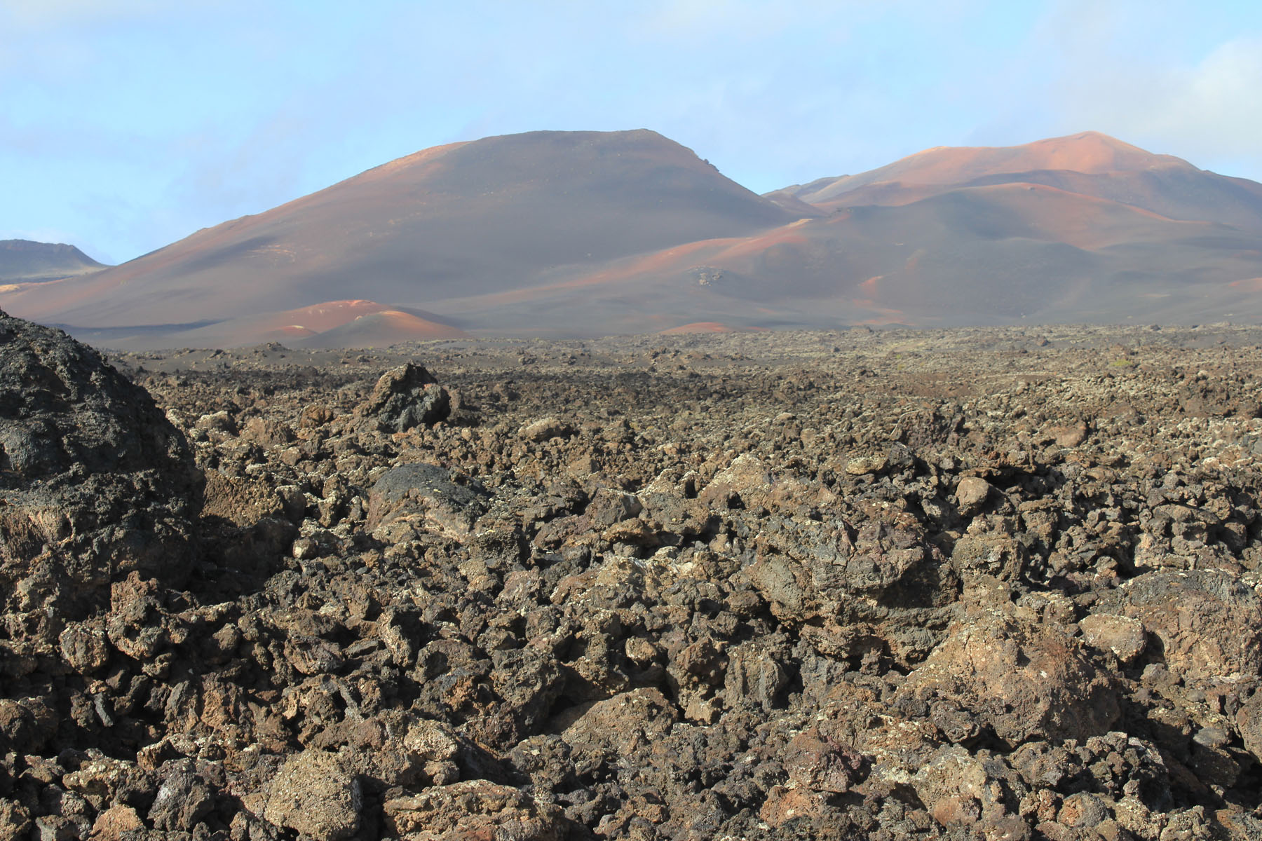 Lanzarote, volcans, lave