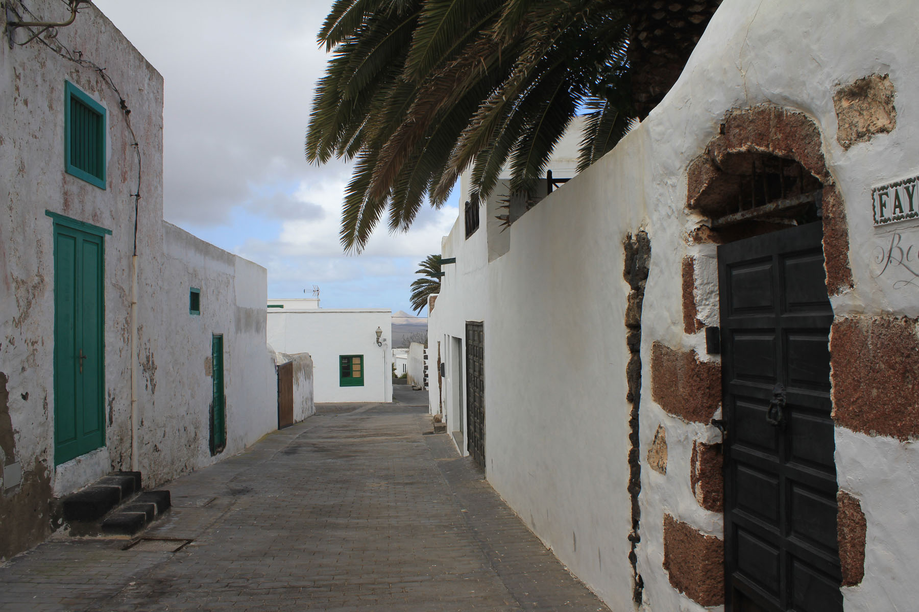 Lanzarote, Teguise, rue typique