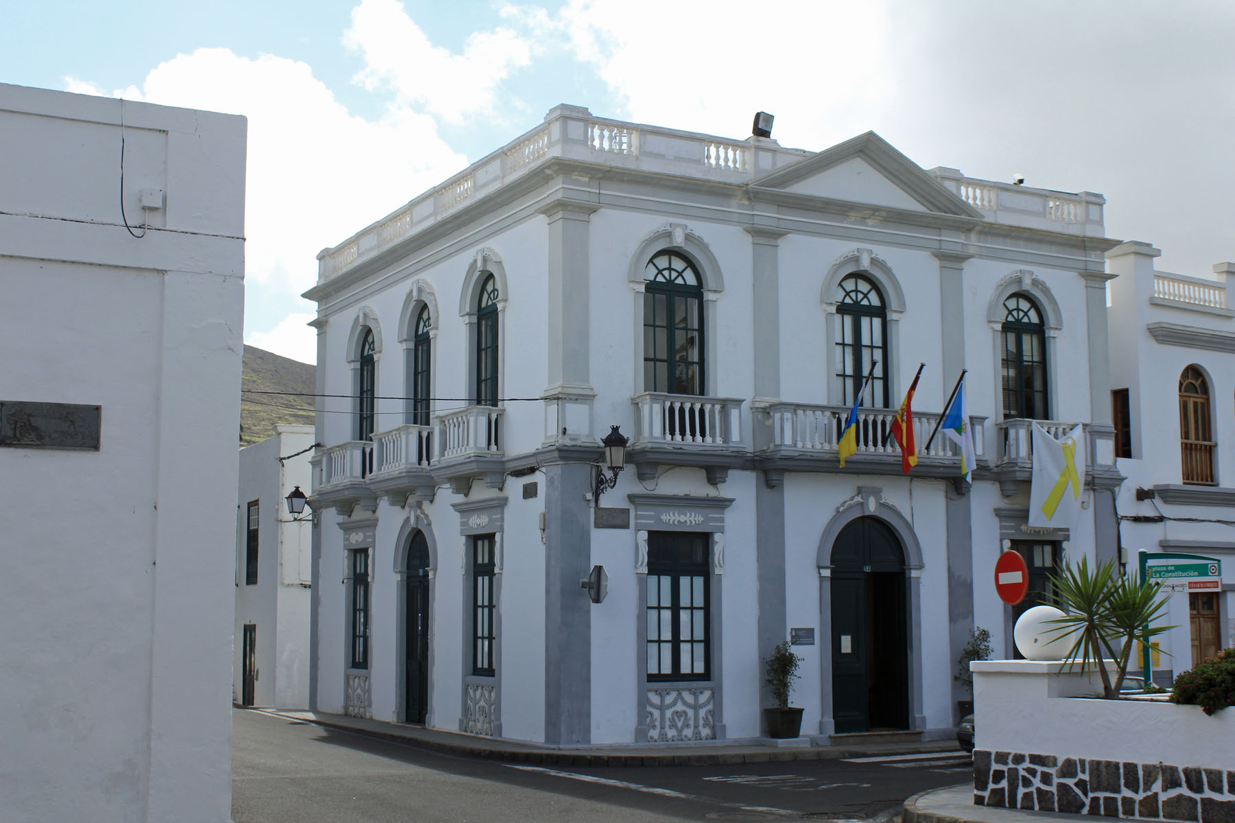 Lanzarote, Haria, hôtel de ville