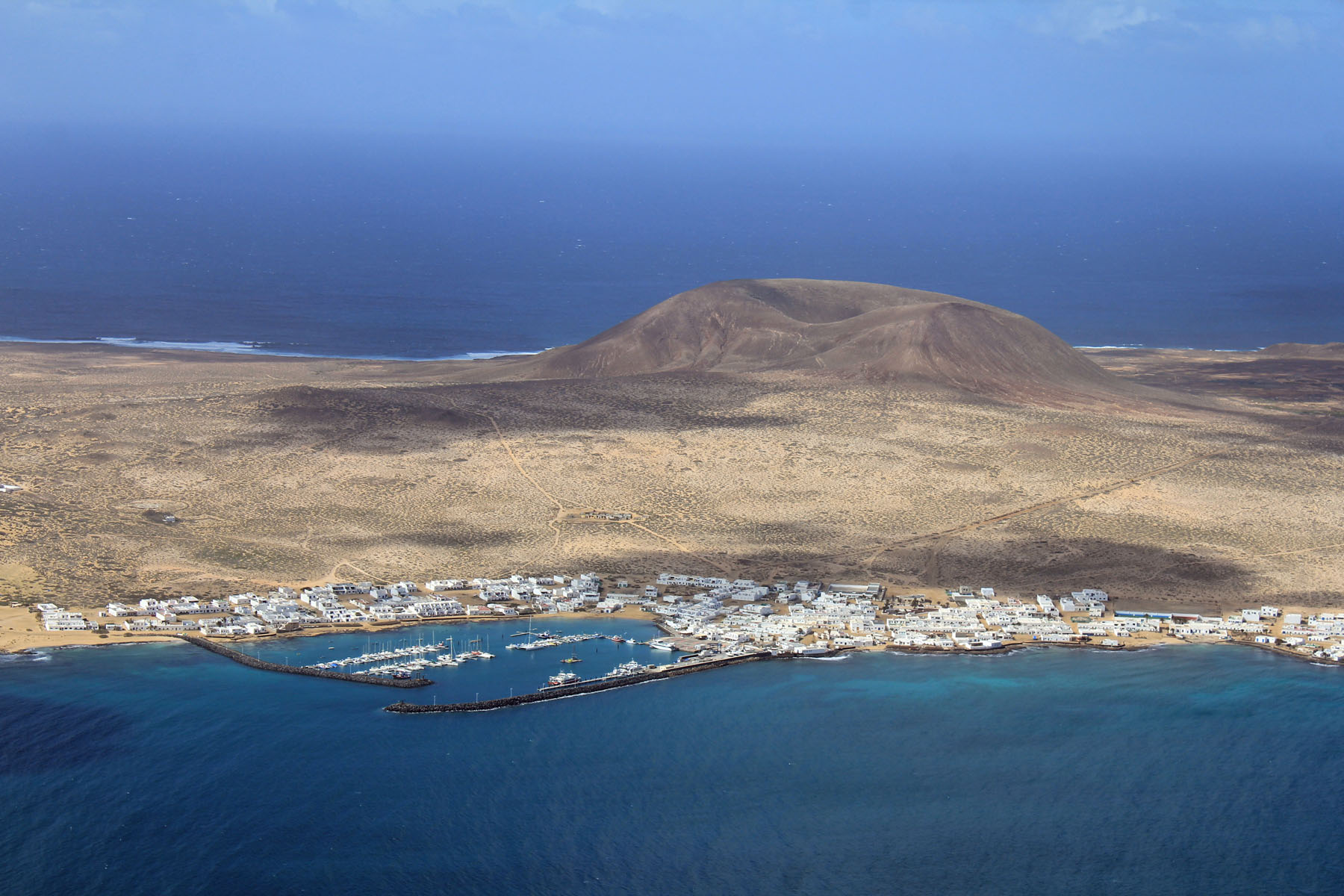 Lanzarote, île Graciosa, paysage