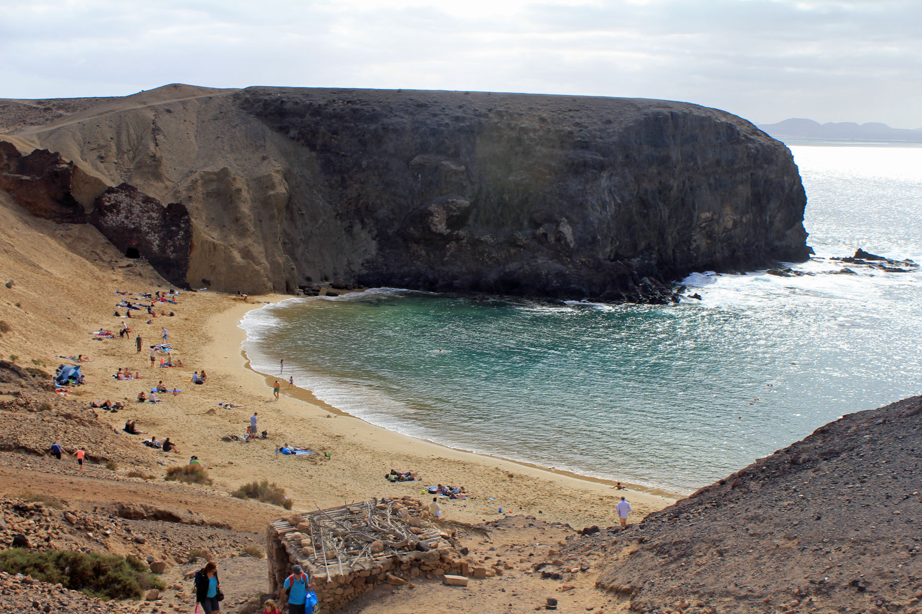 Lanzarote, plage de Papagayo