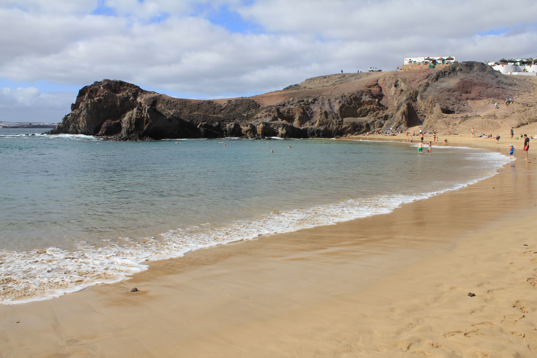 Iles Canaries, playa de Papagayo