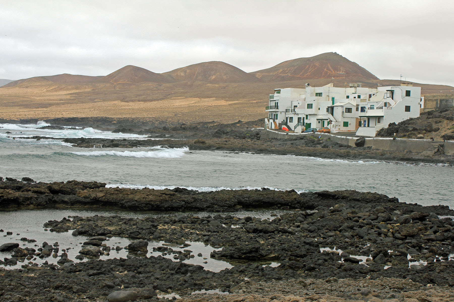 Lanzarote, Caleta de Caballo, paysage