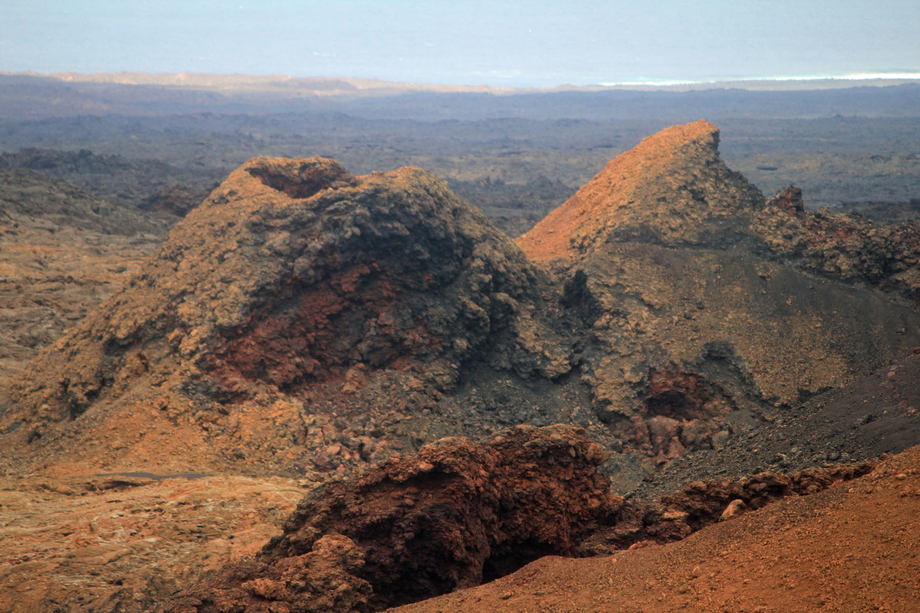 Lanzarote, volcan, Timanfaya, Fuego