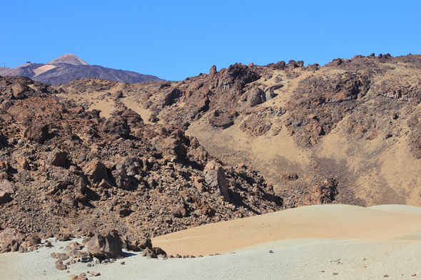 Teide, sable