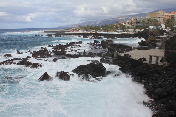 Puerto de la Cruz, mer