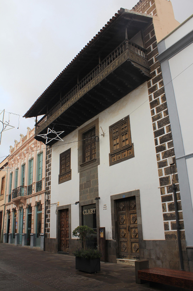 Ténérife, La Laguna, balcon