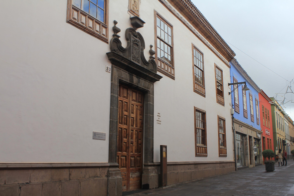 Ténérife, La Laguna, casa Mustelier