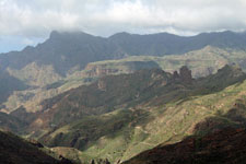 Paysage du centre de Grande Canarie