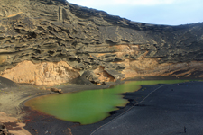 Lagune verte d'El Golfo