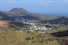 Paysage du nord de Lanzarote