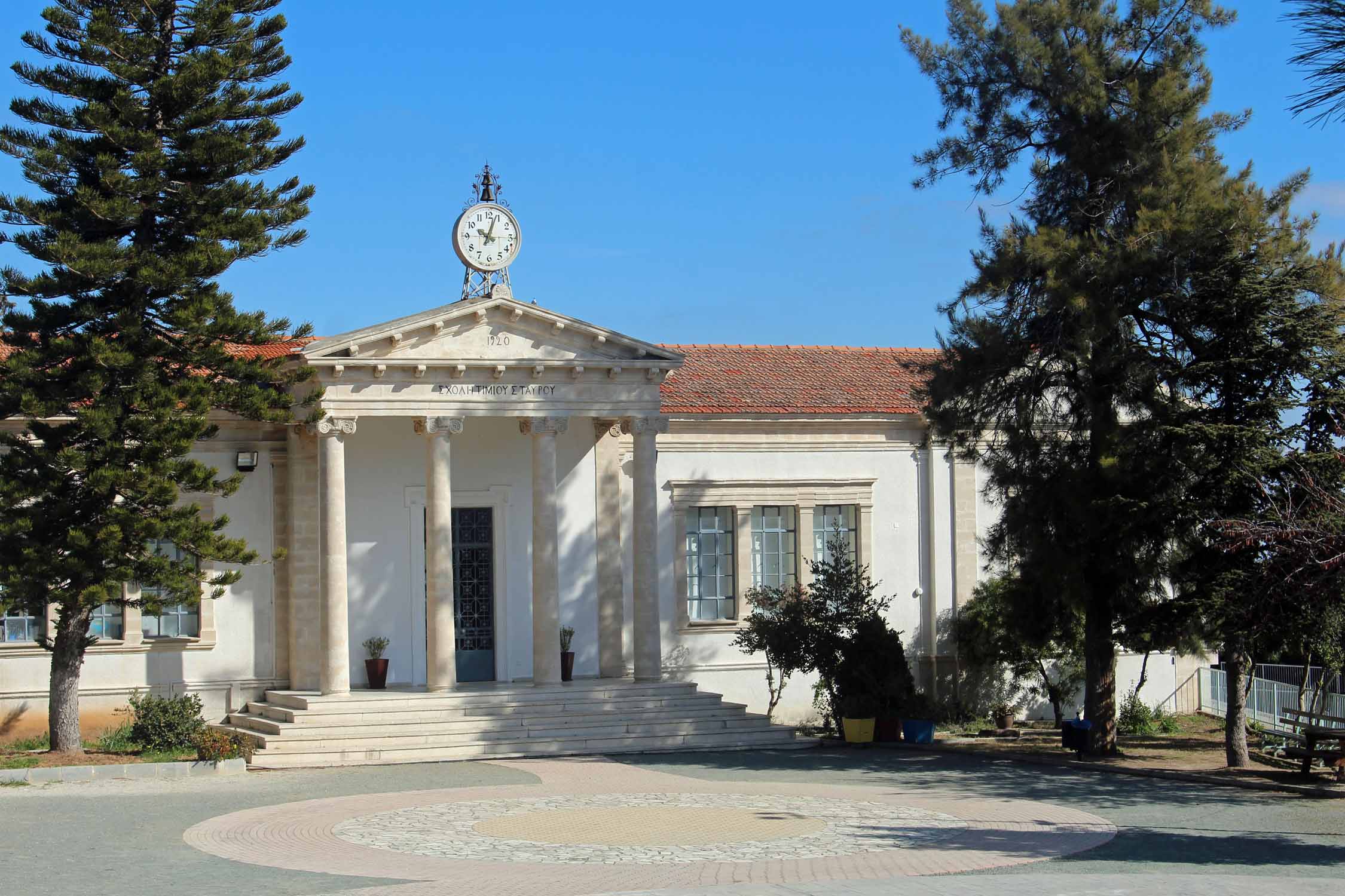 Lefkara, bâtiment, école