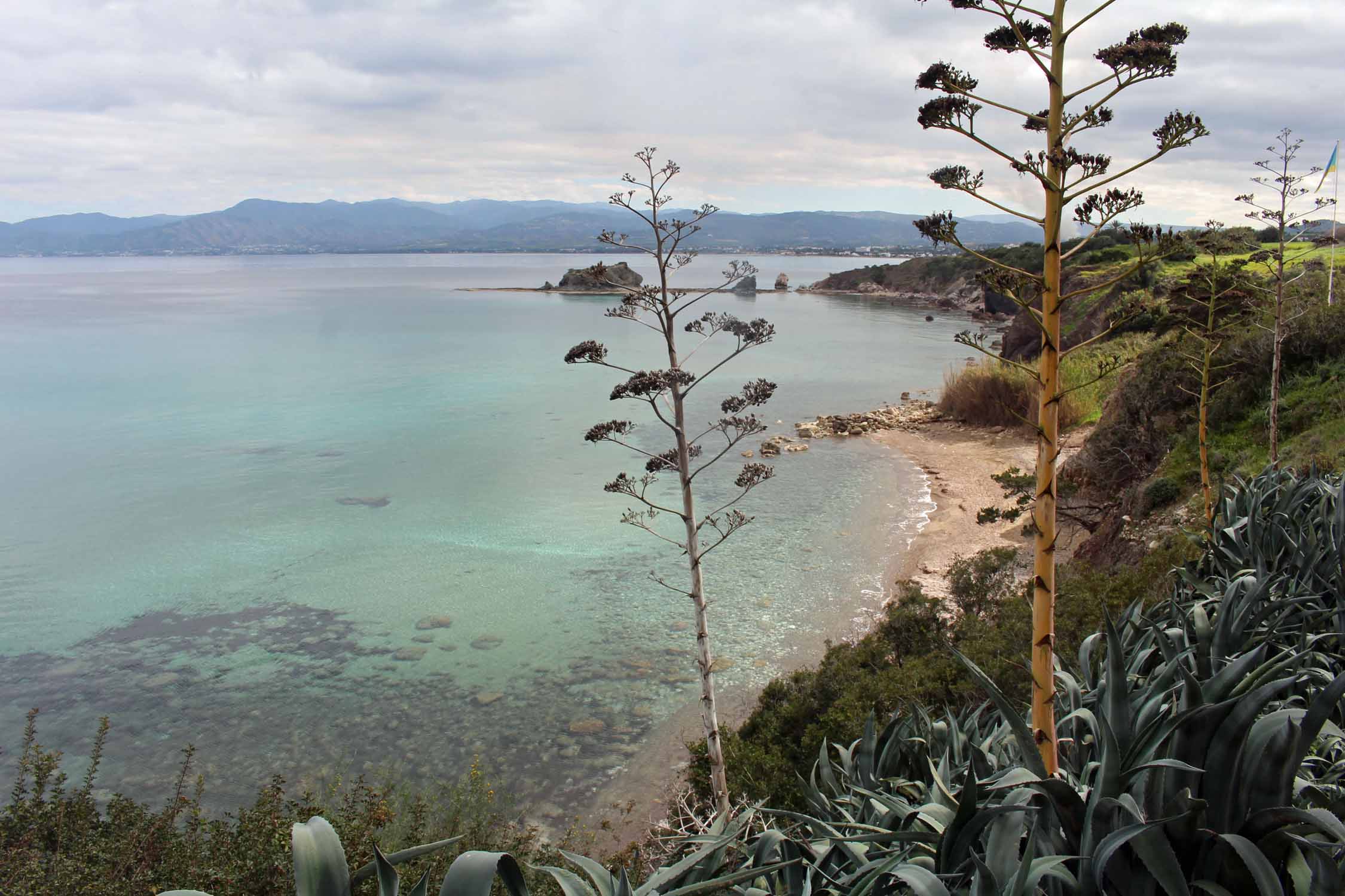 Chypre, bain d'Aphrodite, paysage