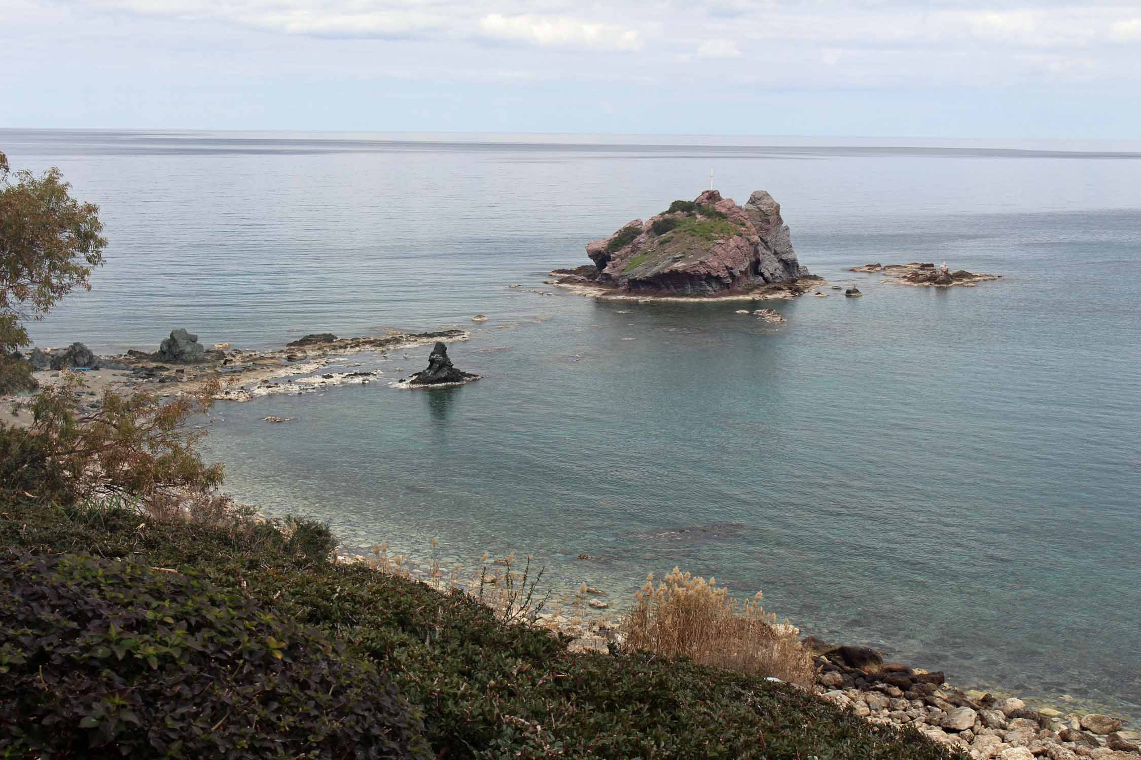 Chypre, bain d'Aphrodite, rocher