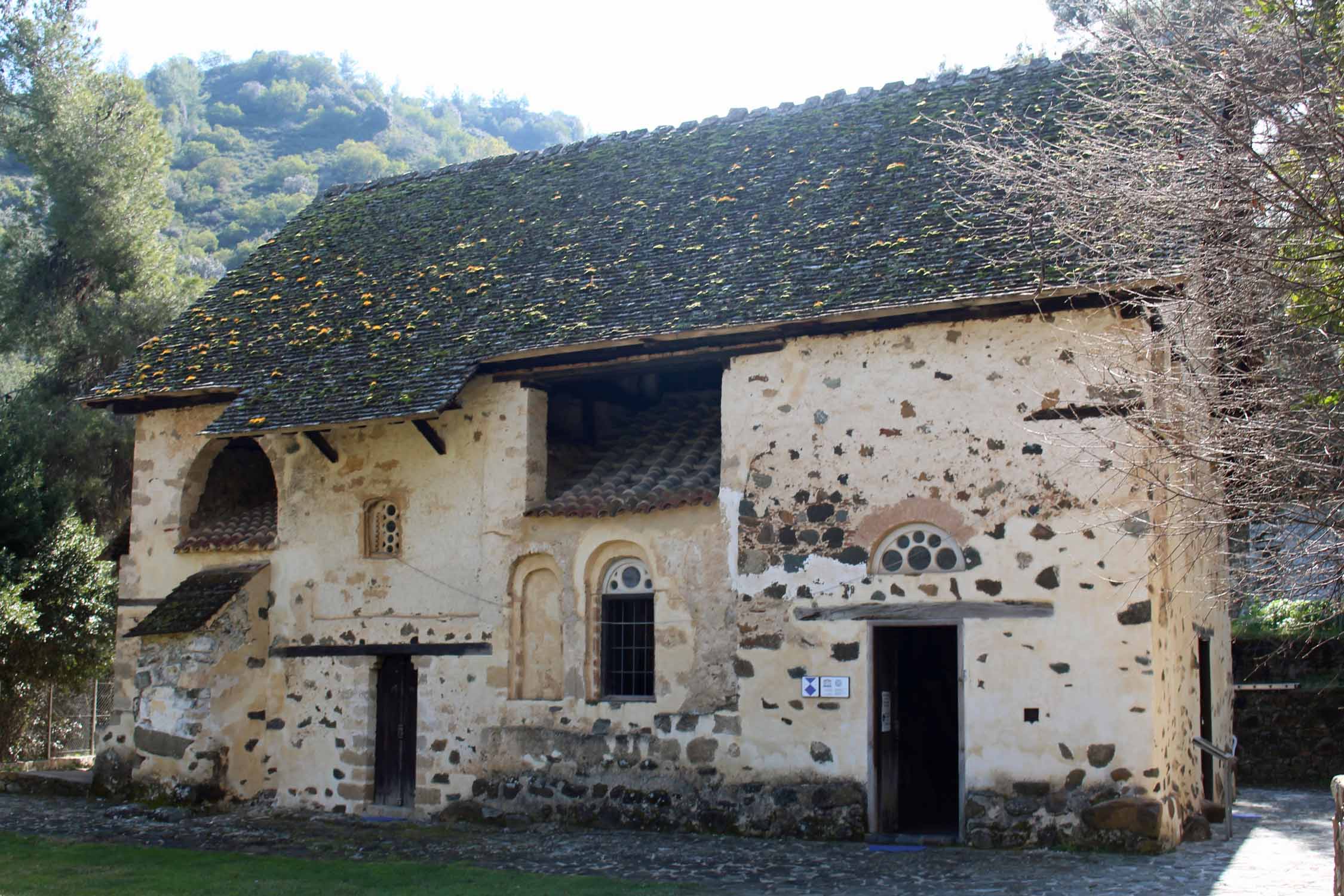 Chypre, Kakopetria, église Saint-Nicolas-du-Toit