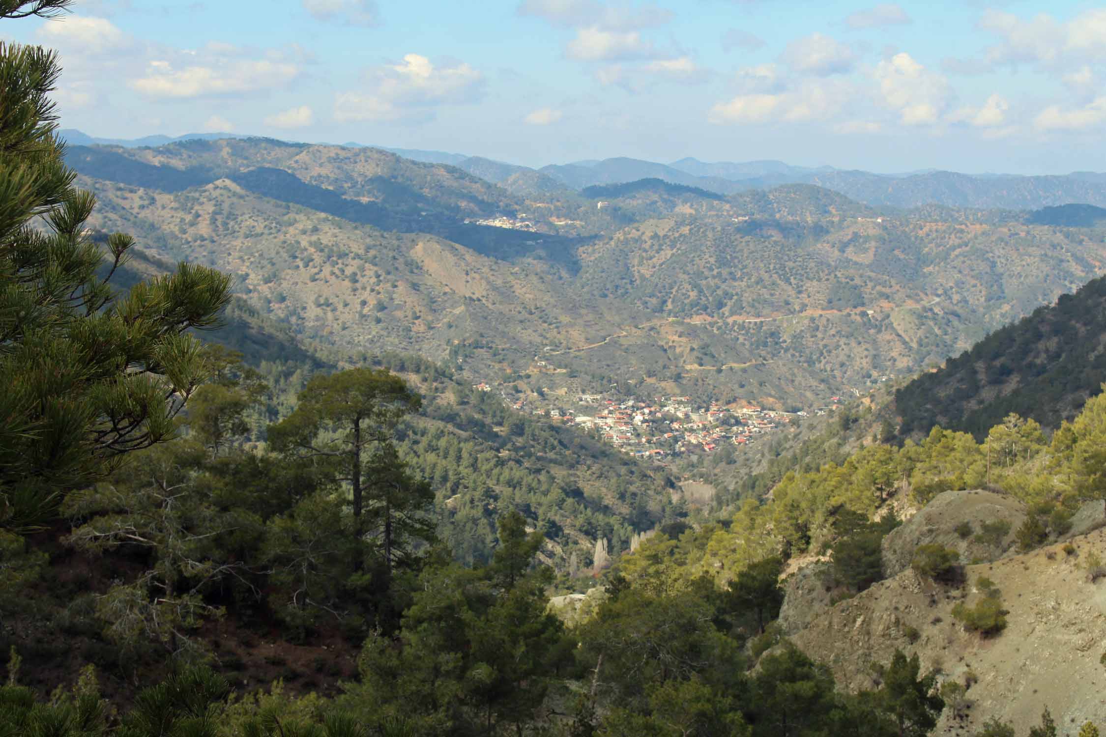 Chypre, Troodos, paysage
