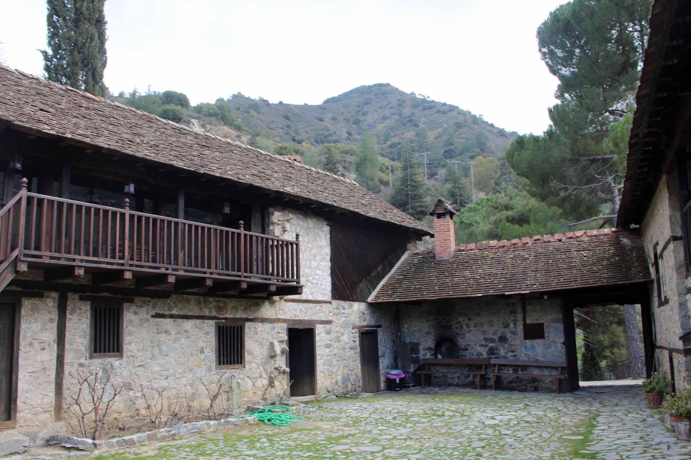 Kalopanayiotis, monastère Saint-Jean-Lampadistis