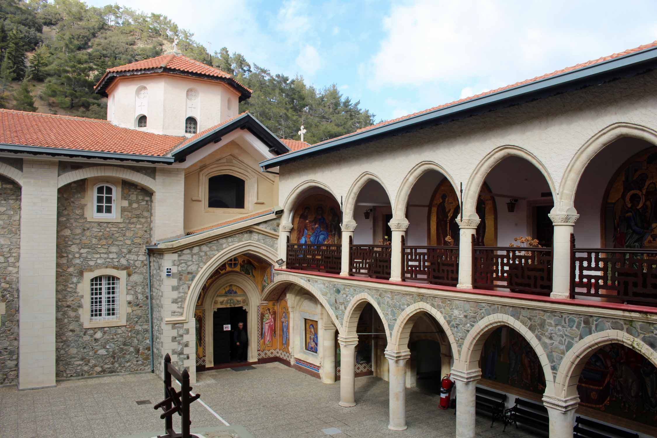 Chypre, monastère de Kykkos