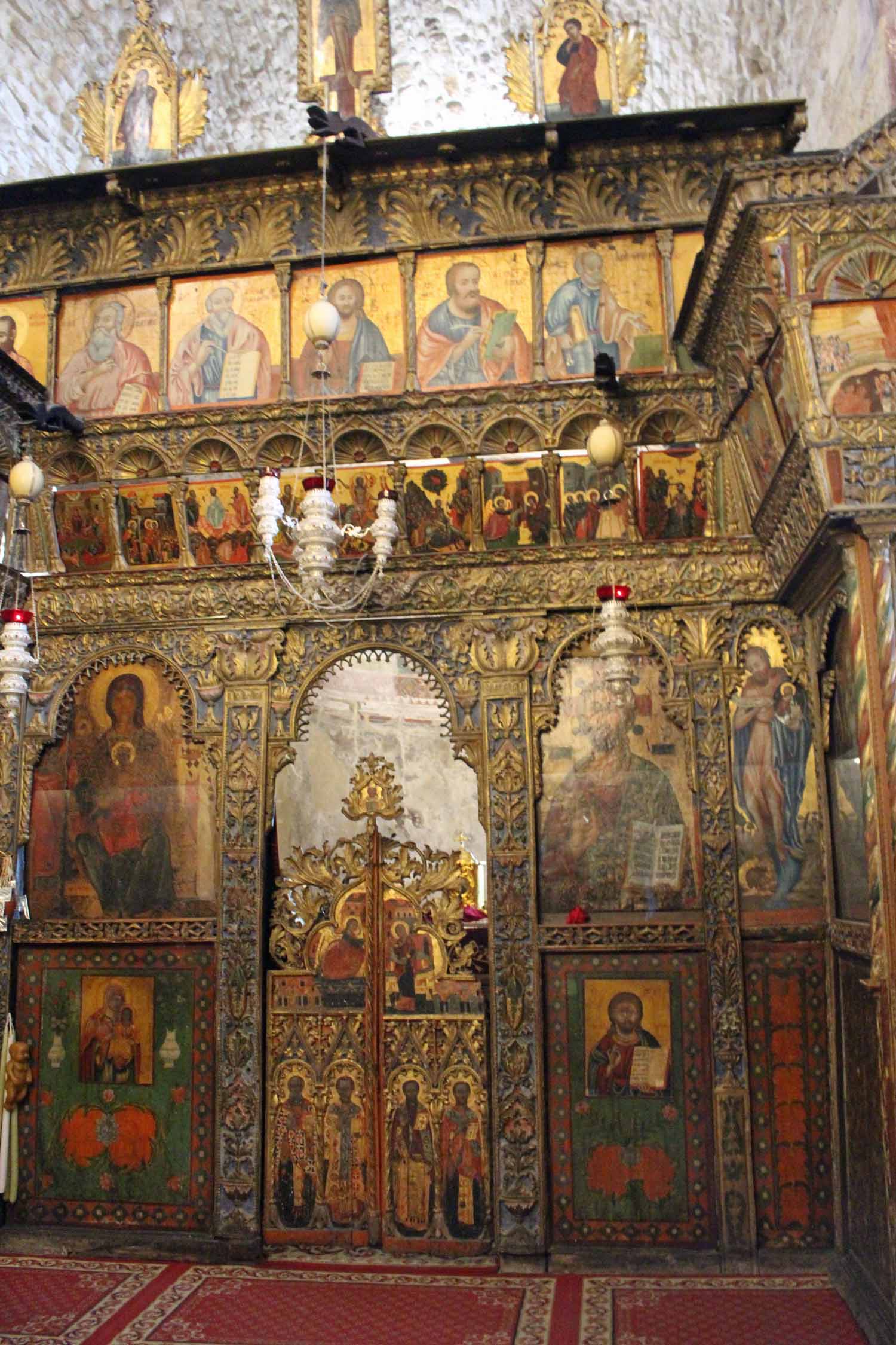 Kiti, église Panagia Aggeloktisti, iconostase