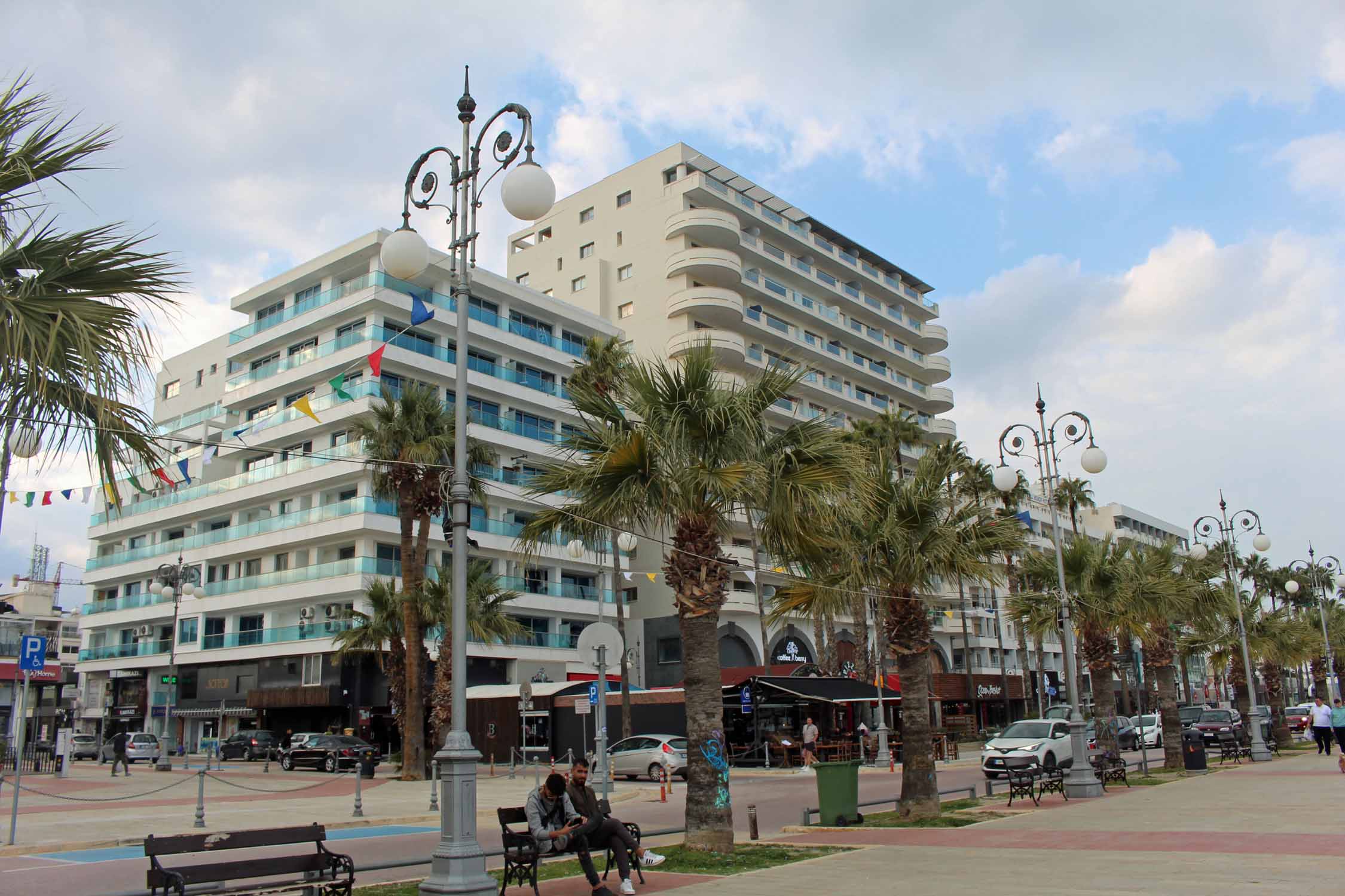 Chypre, Larnaca, front de mer