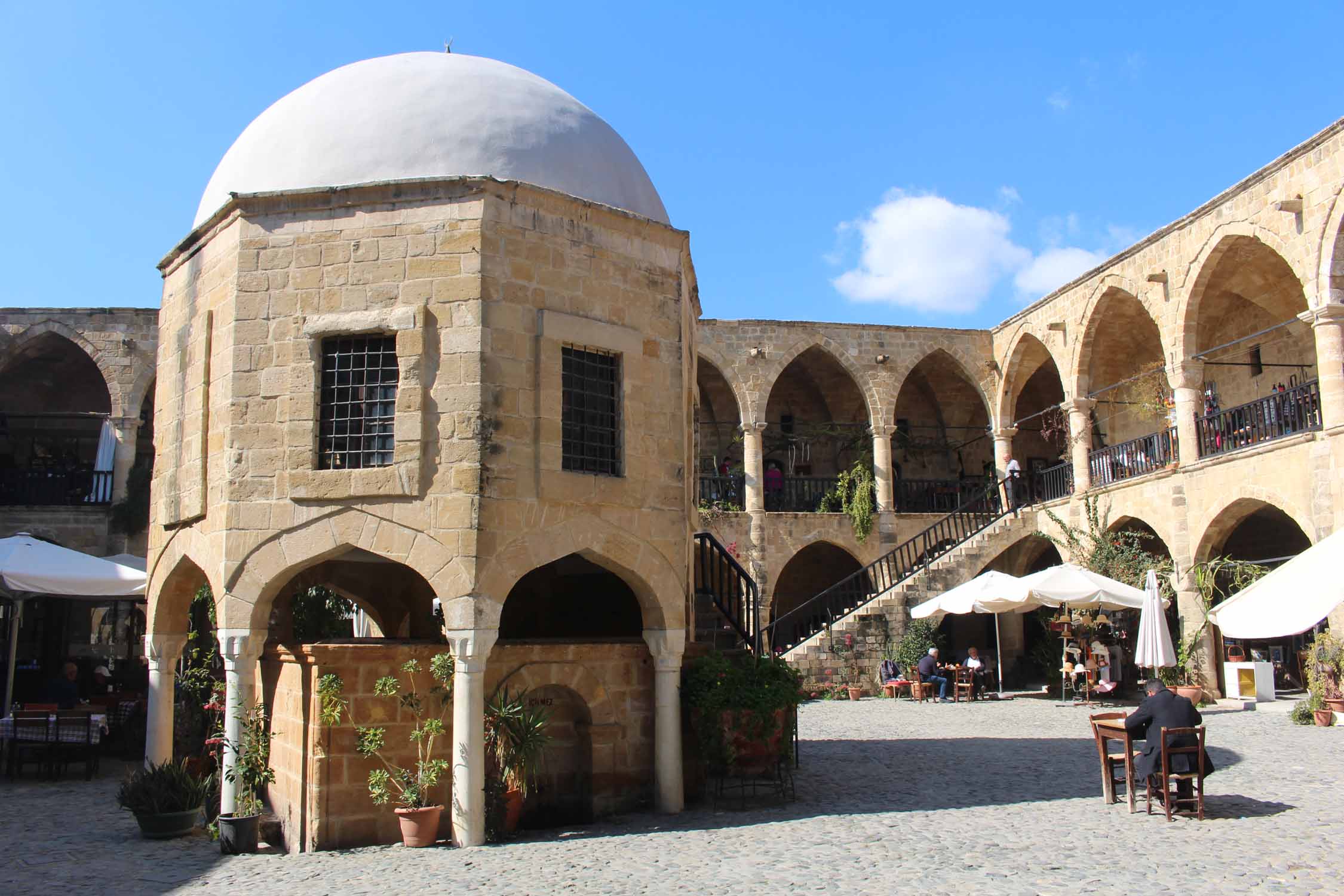 Chypre du Nord, Nicosie, caravanserail