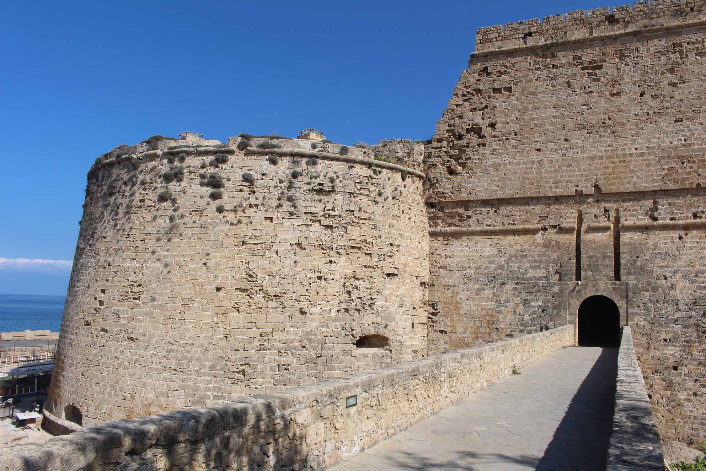 Chypre du Nord, Kyrenia, Girne, château, donjon