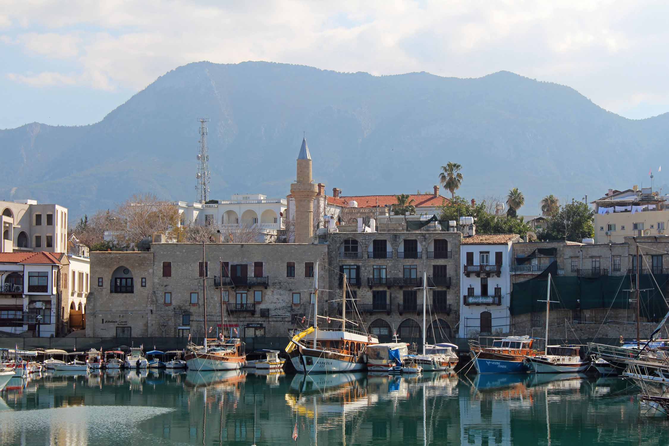 Chypre du Nord, Kyrenia, Girne, port