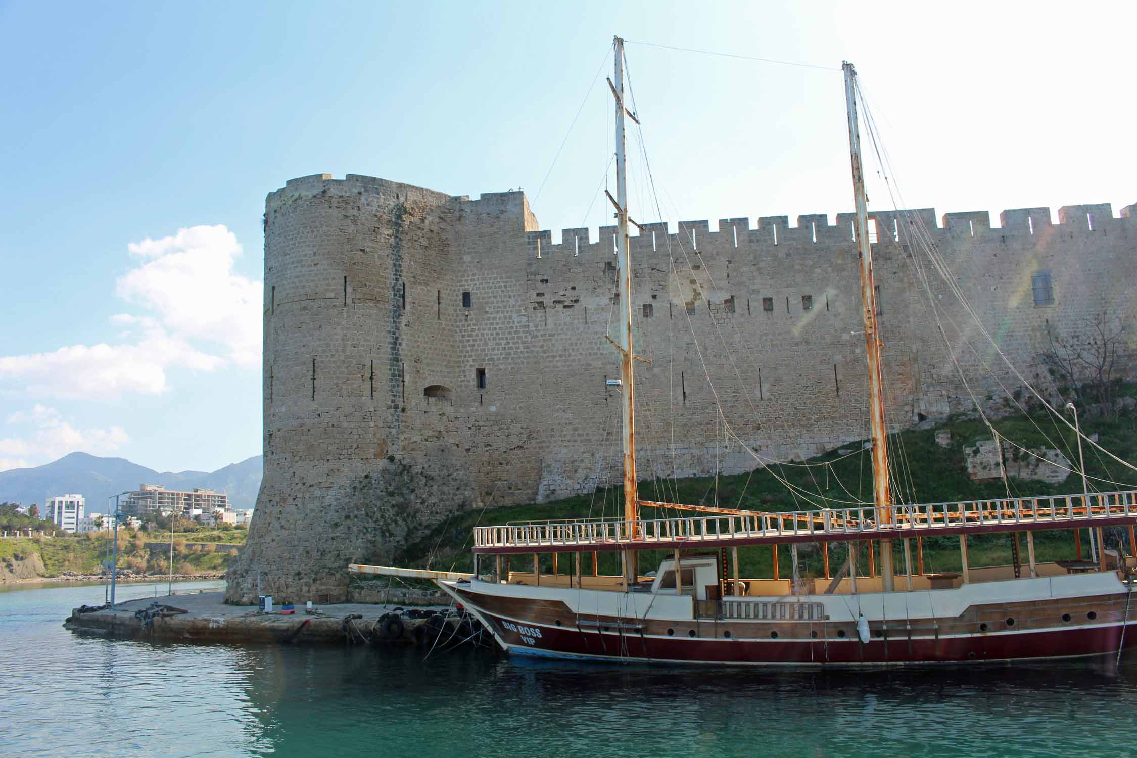 Chypre du Nord, Kyrenia, Girne, château