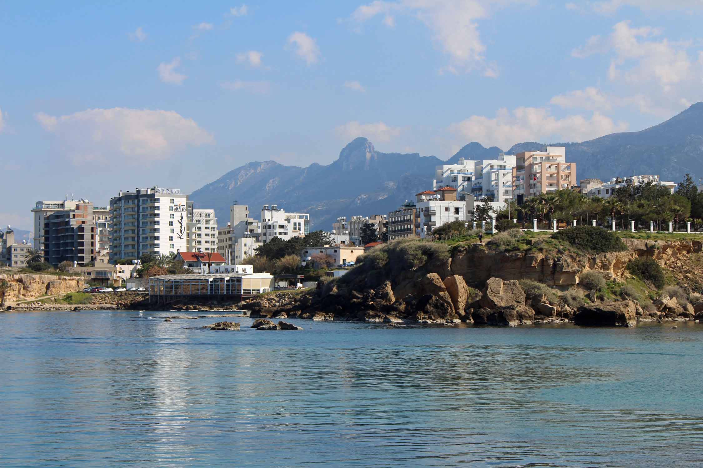 Chypre du Nord, Kyrenia, Girne, paysage