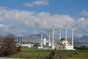 Mosqu&eacute;e Hala Sultan de Nicosie