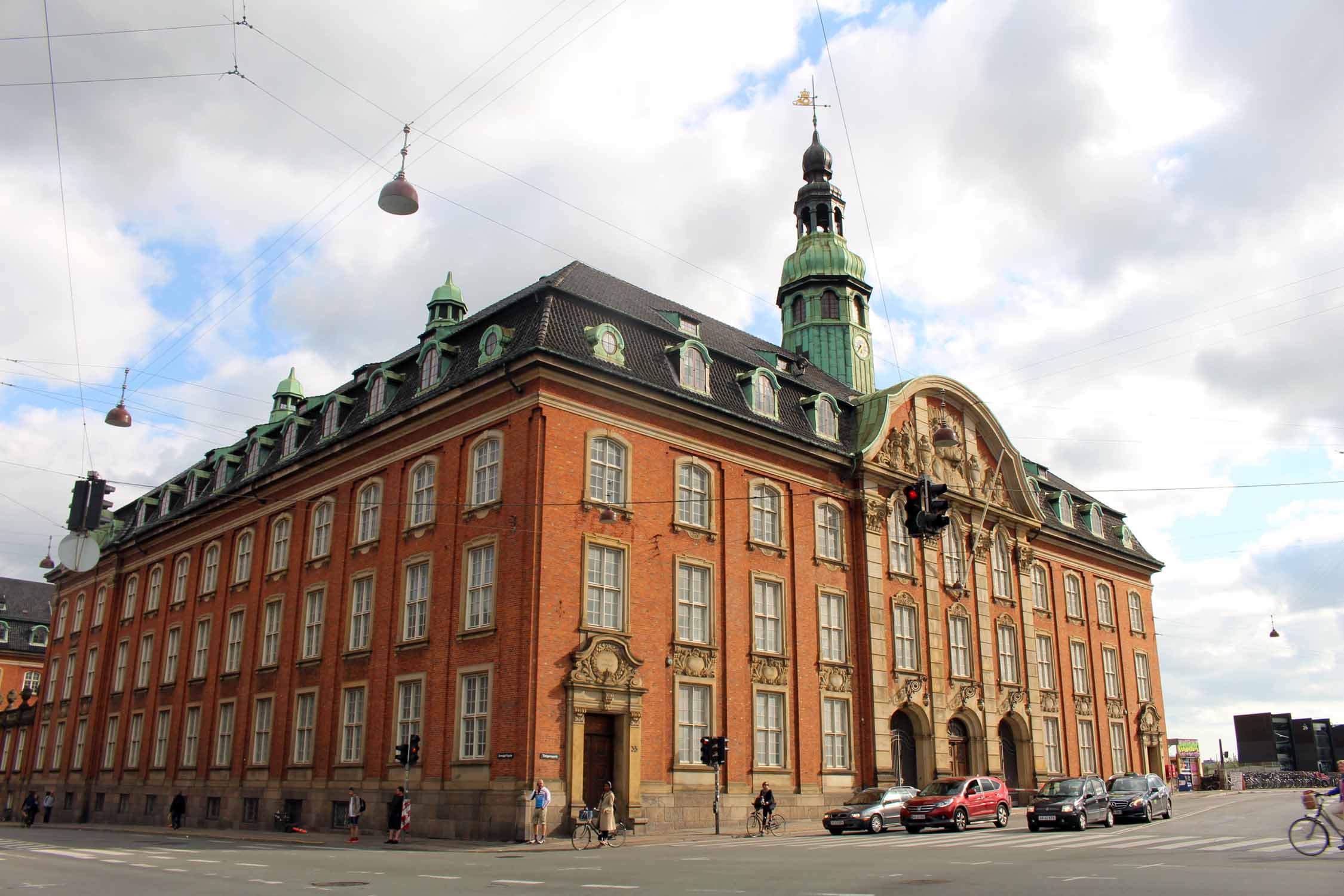 Copenhague, bâtiment, poste centrale